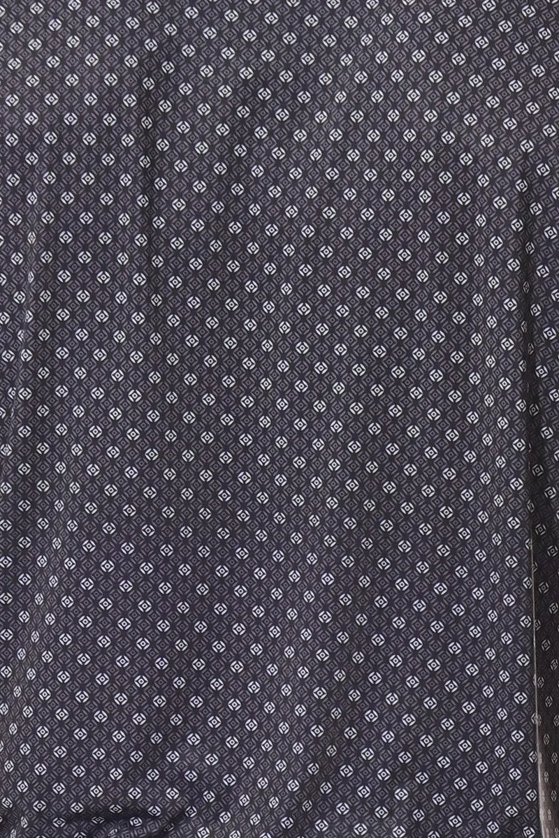 Brayden Men's Quick Dry Printed Polo - Black