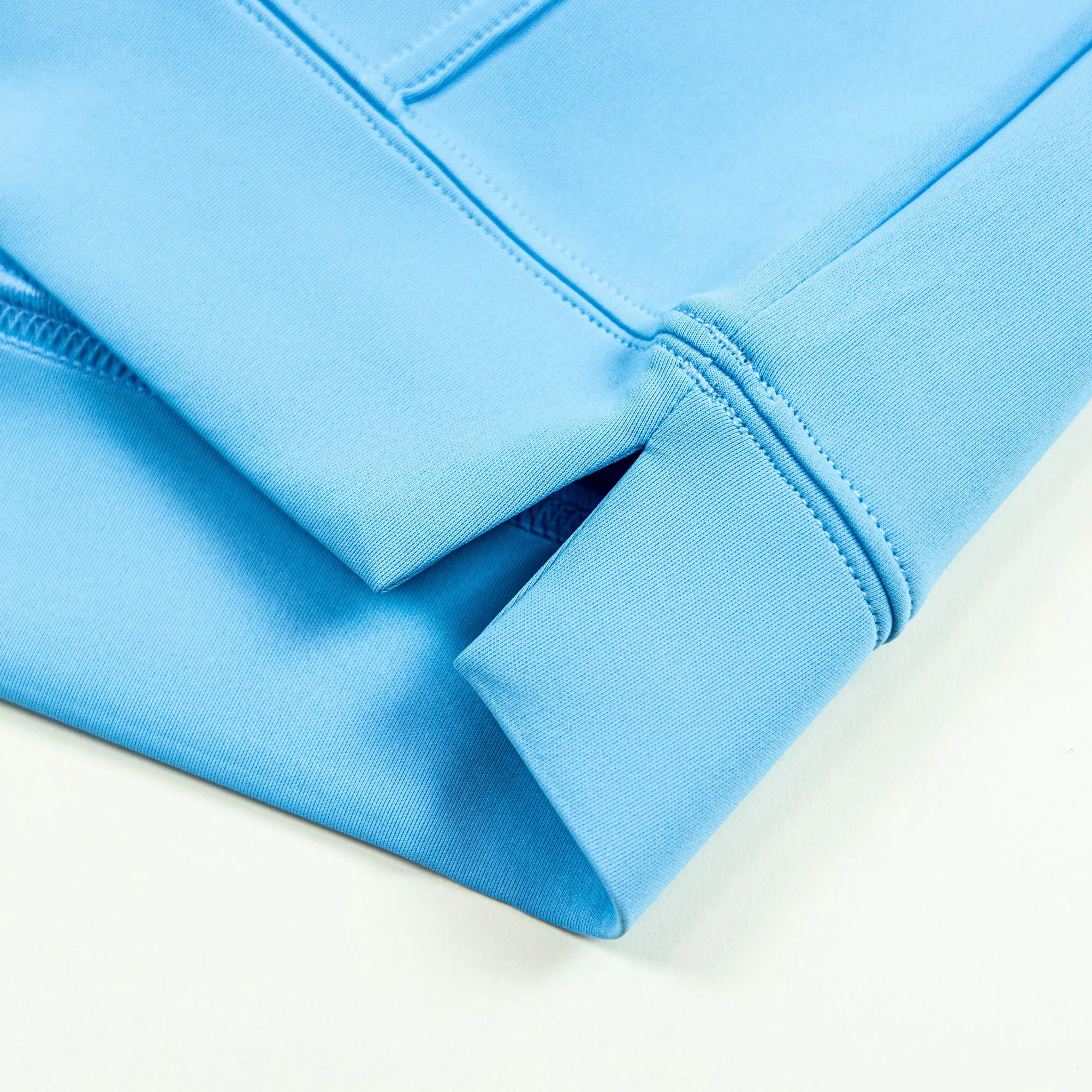 BSBL-SZN Youth Short Sleeve Hoodie V3 - Cotton Candy Blue