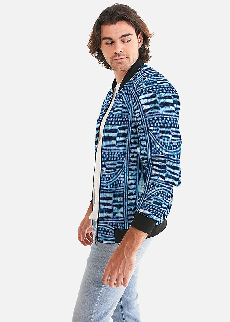 Bwana African Adire Men's Bomber Jacket