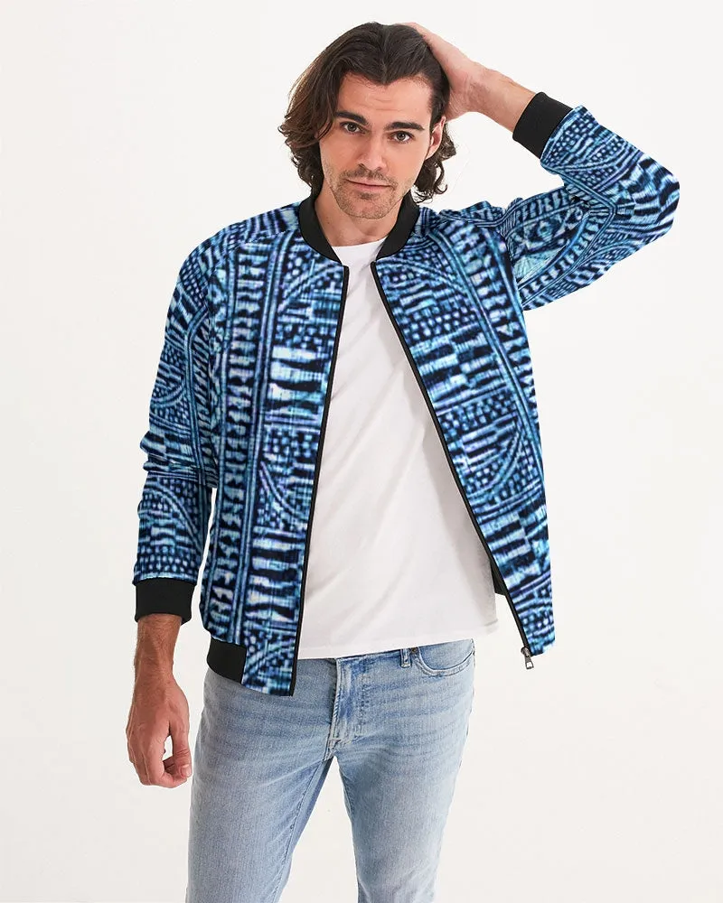 Bwana African Adire Men's Bomber Jacket
