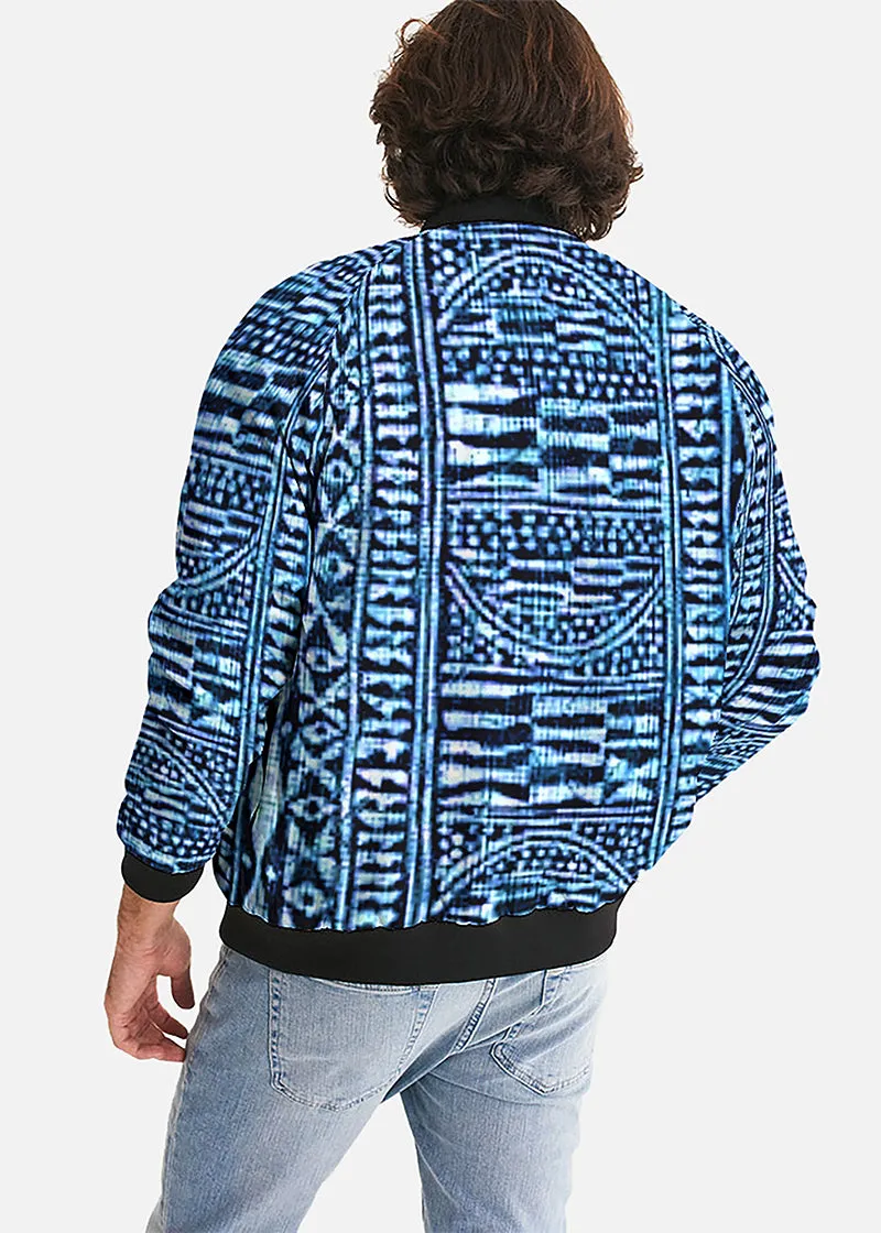 Bwana African Adire Men's Bomber Jacket