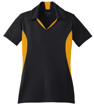 C1765W Ladies Side Blocked Micropique Sport-Wick Polo