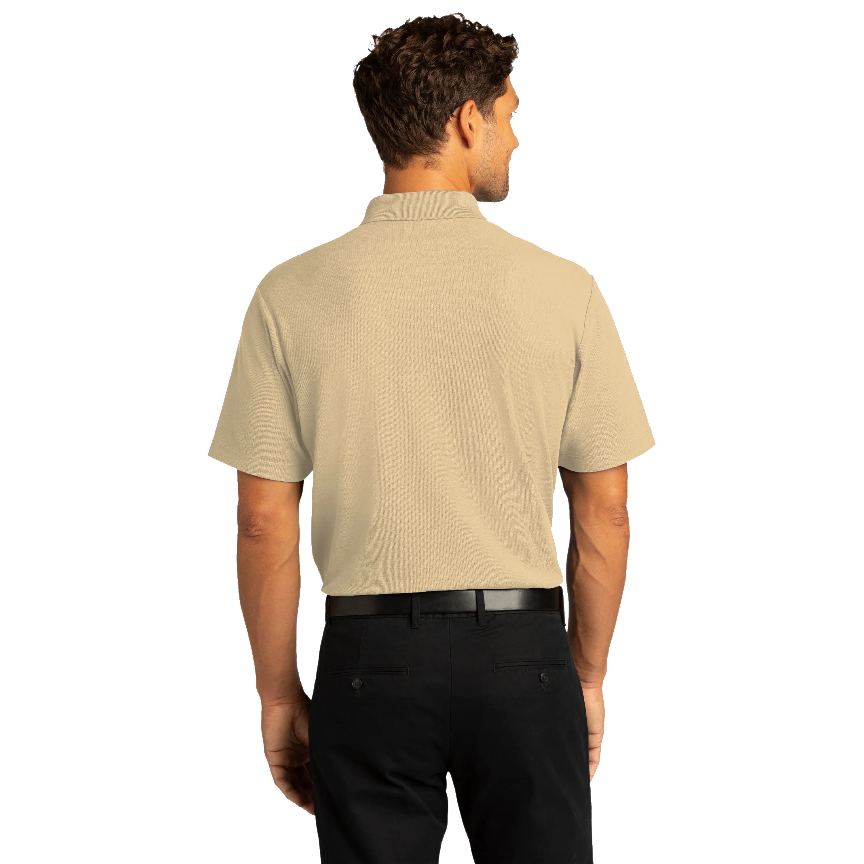 C2121M Mens Short Sleeve SuperPro React Polo