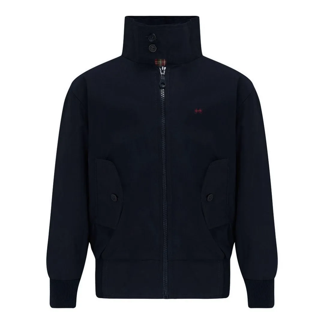 Carnaby Boys Bomber Jacket - Raven Black