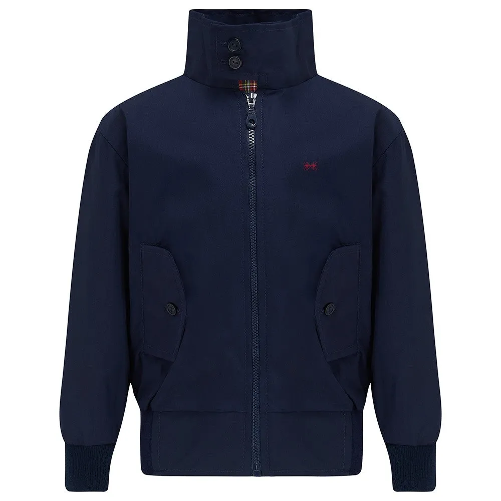 Carnaby Girls Bomber Jacket - Navy