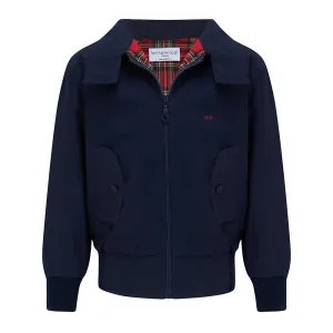 Carnaby Girls Bomber Jacket - Navy