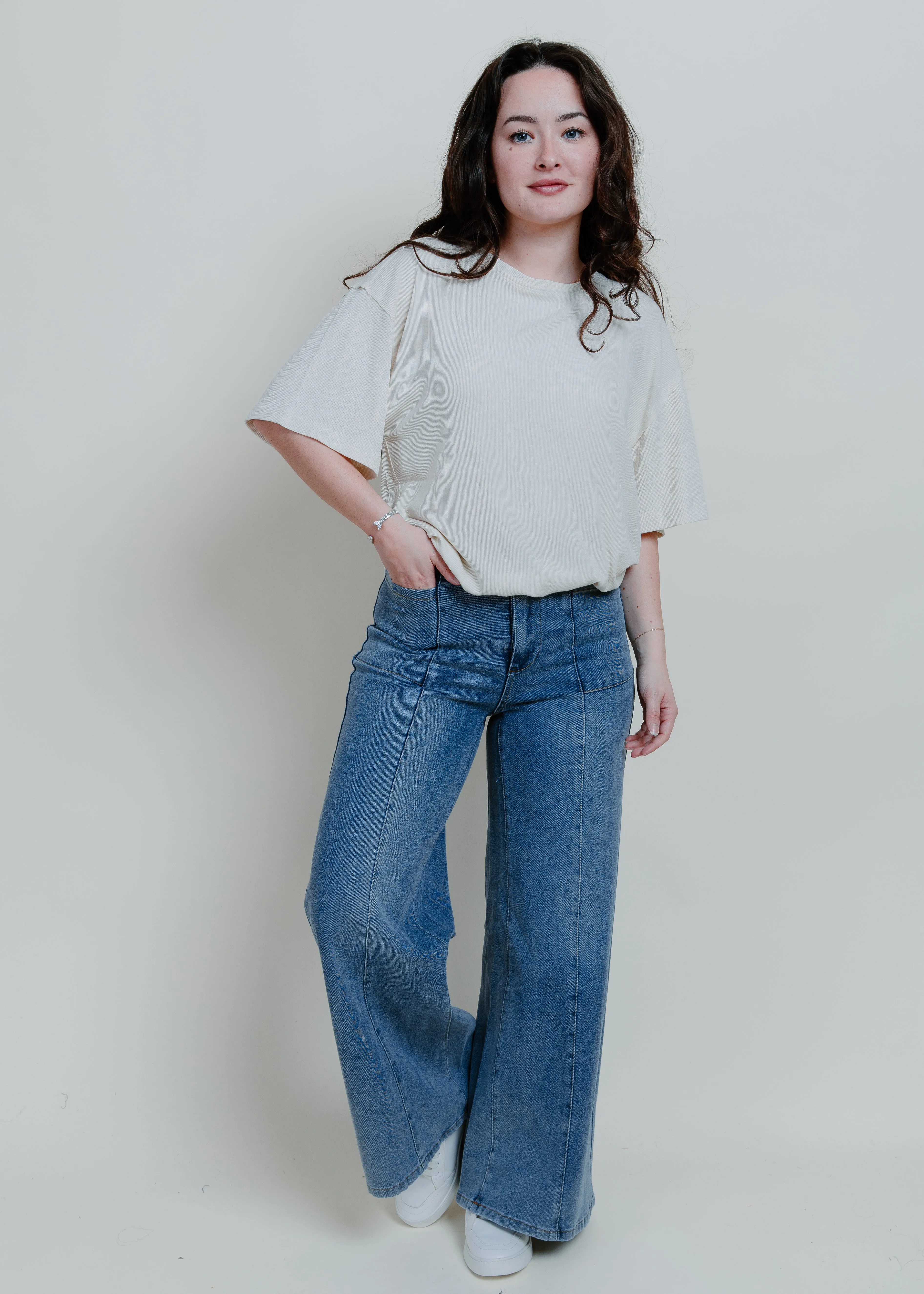 Carter Capsule Tee - Cream