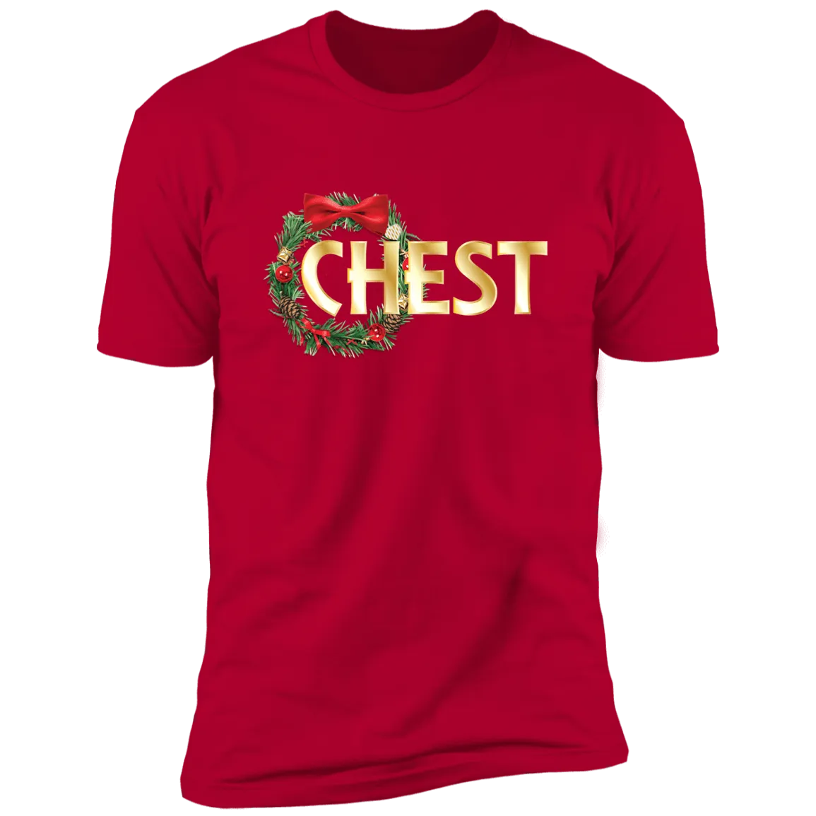 Chest Deluxe Red Tee (Unisex)