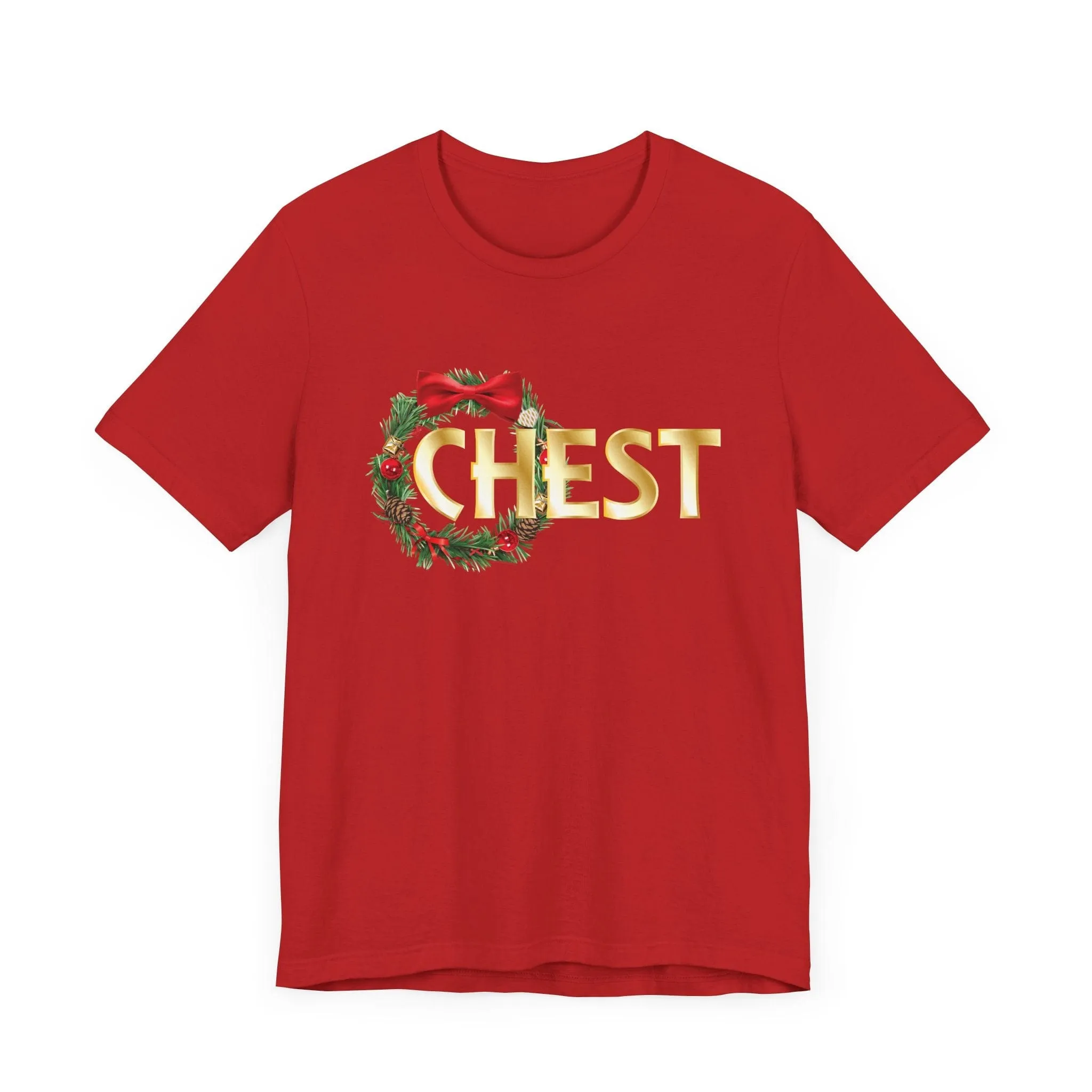 Chest Deluxe Red Tee (Unisex)