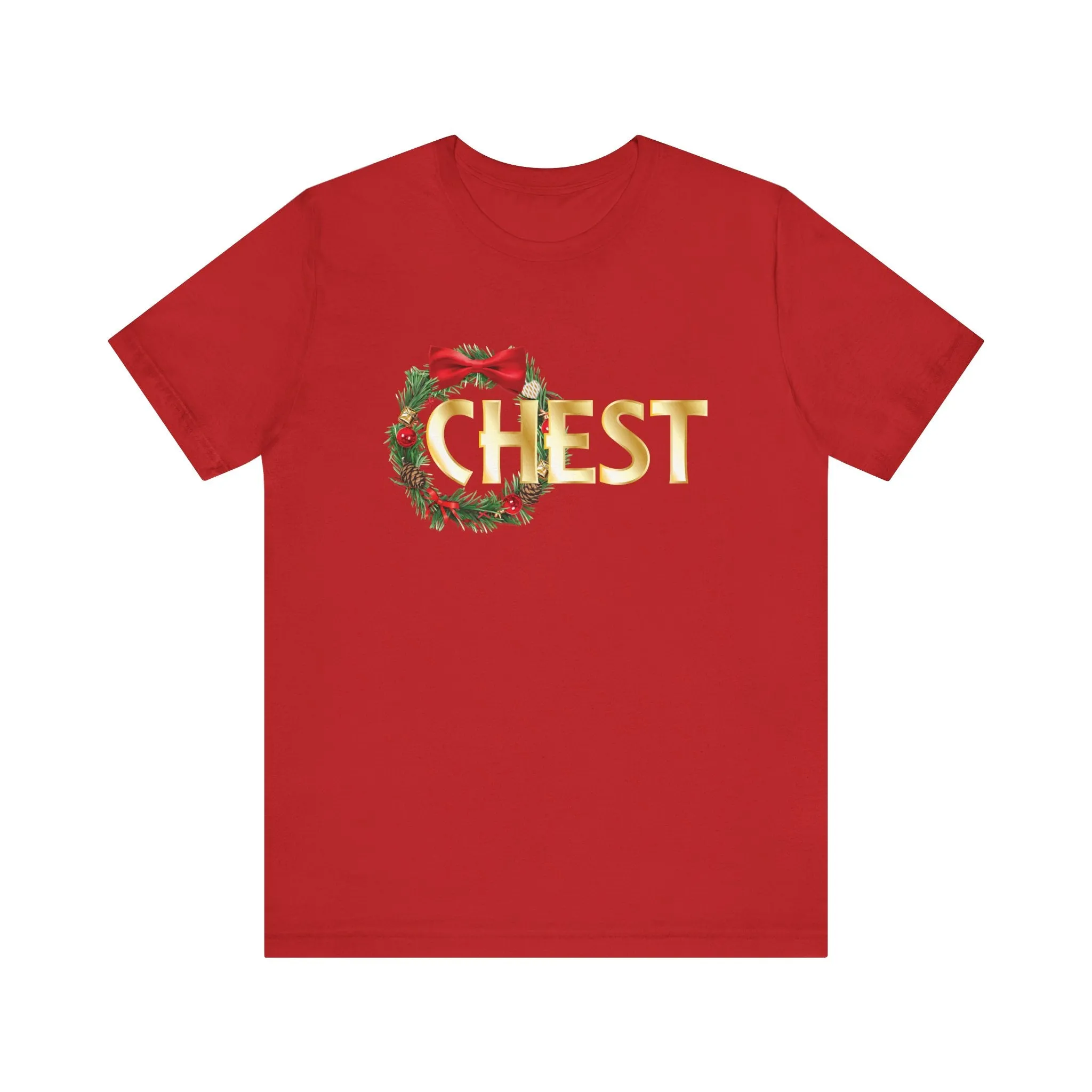 Chest Deluxe Red Tee (Unisex)