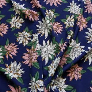 Chiffon Fabric - Dark blue