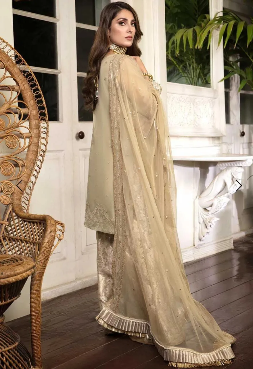 Chiffon Wear for Wedding Party in Skin Color #Y6208