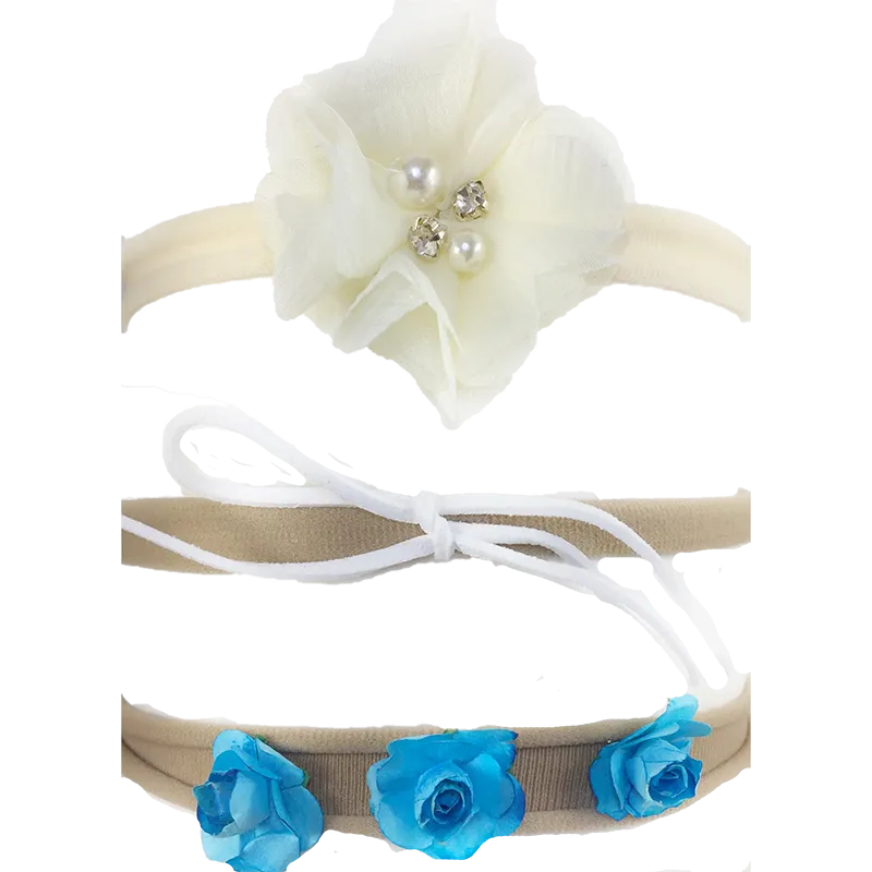 Chixx Soft Stretch Headbands - Collection #2 - Set of 3