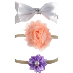 Chixx Soft Stretch Headbands - Collection #4 - Set of 3