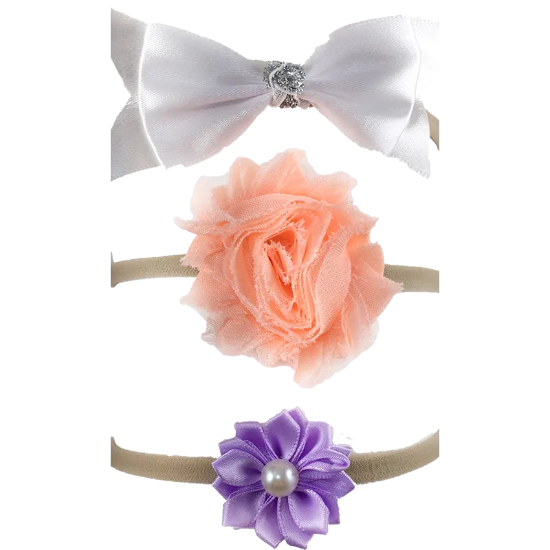 Chixx Soft Stretch Headbands - Collection #4 - Set of 3