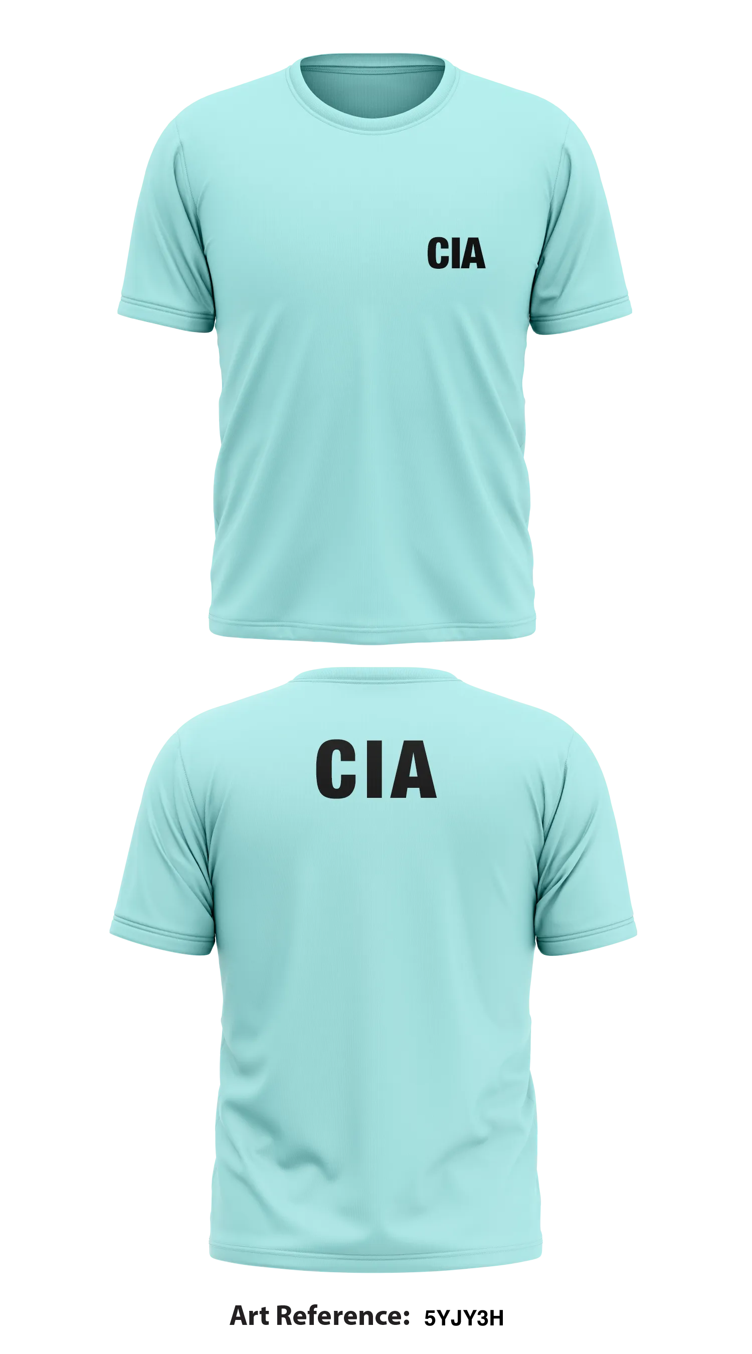 CIA Store 1 Core Men's SS Performance Tee - 5YjY3H