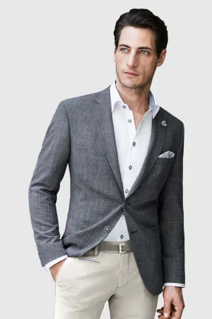 Classic Wool Suit in Grey