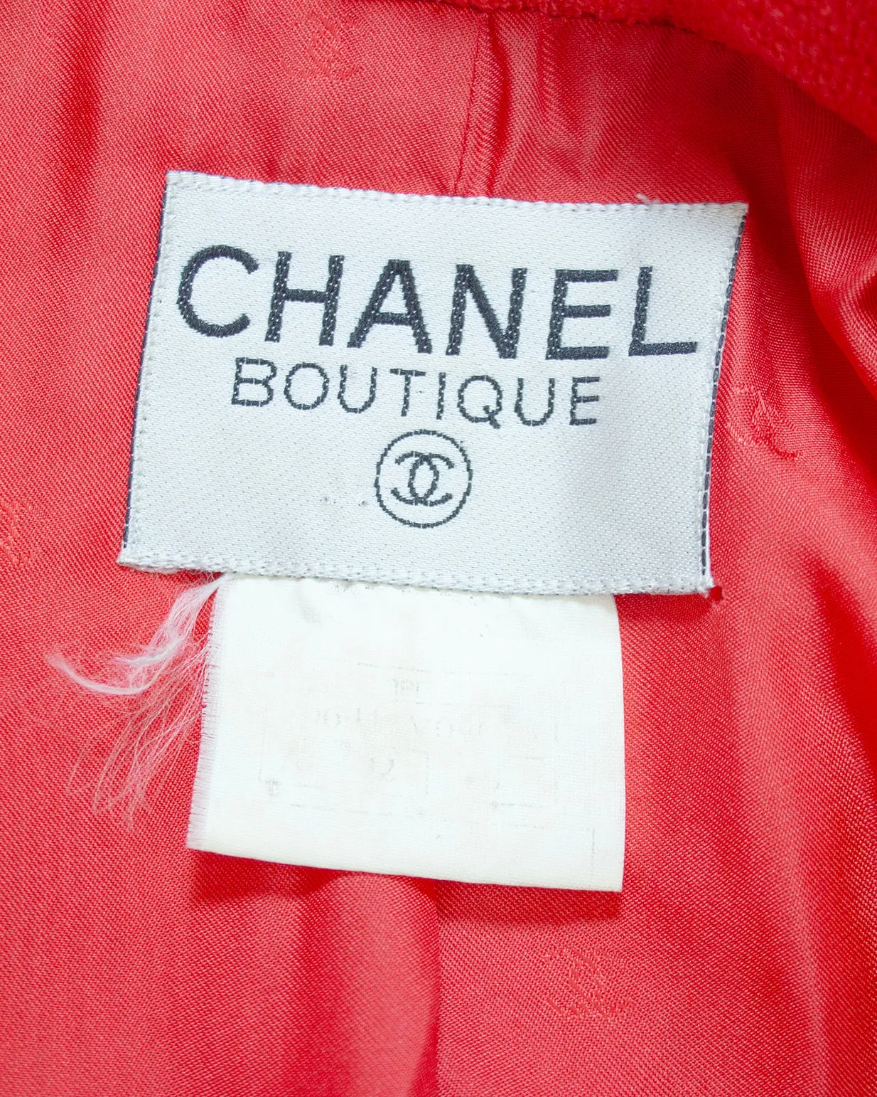 Coral Wool Skirt Suit