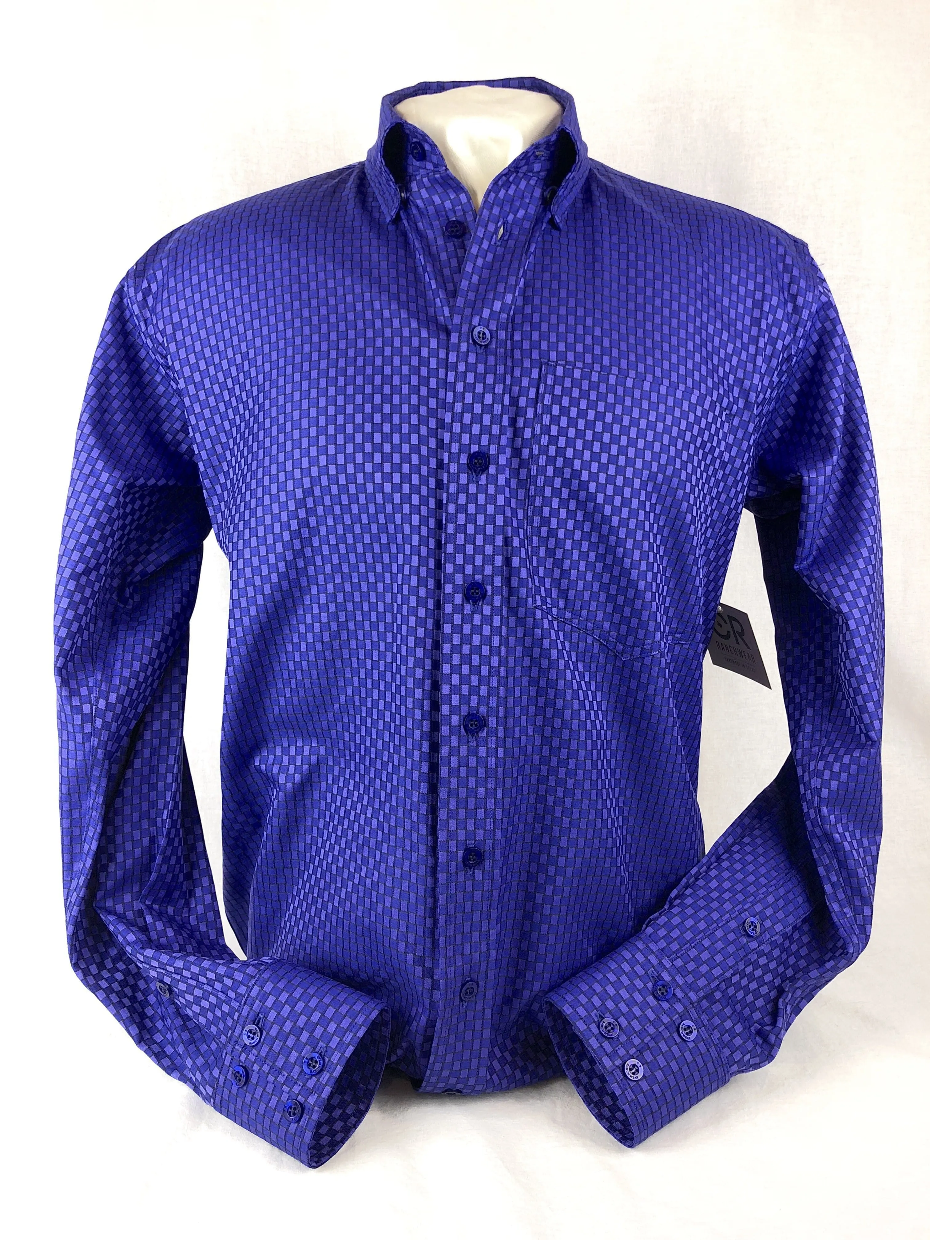 CR Western Pro Shades of Purple Italian Cotton