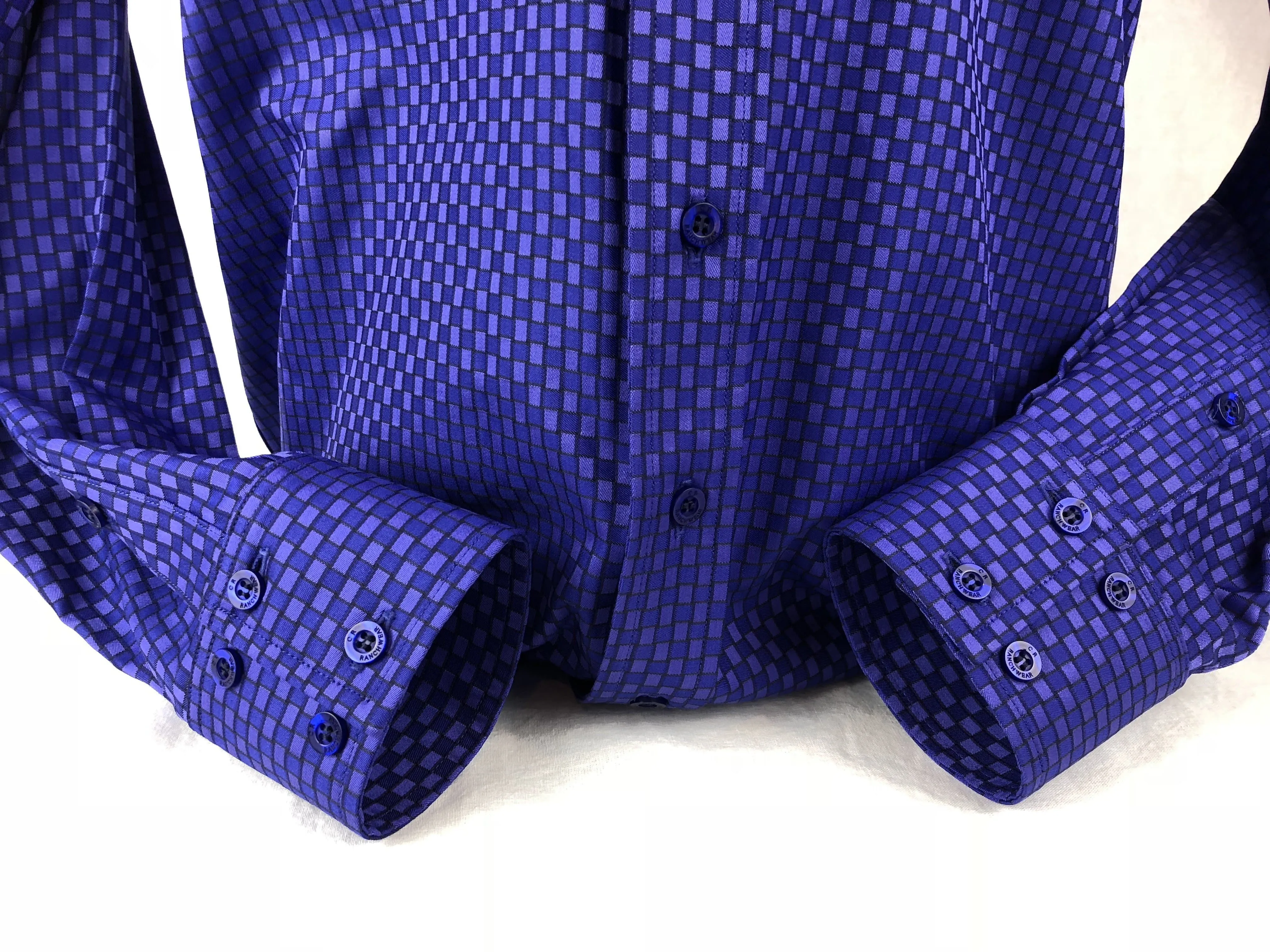 CR Western Pro Shades of Purple Italian Cotton