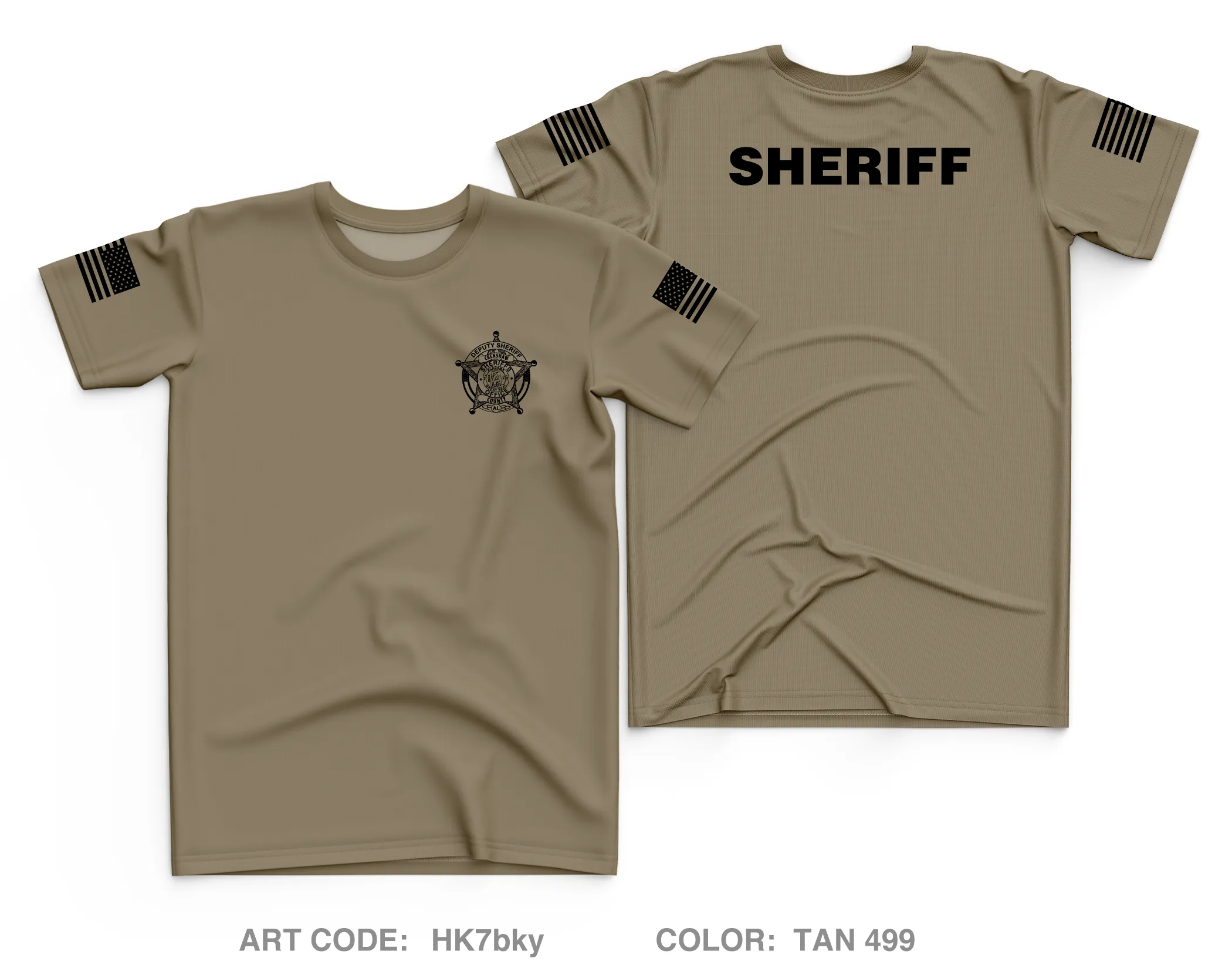 Crenshaw County Sheriffs Office Core Men's SS Performance Tee - HK7bky