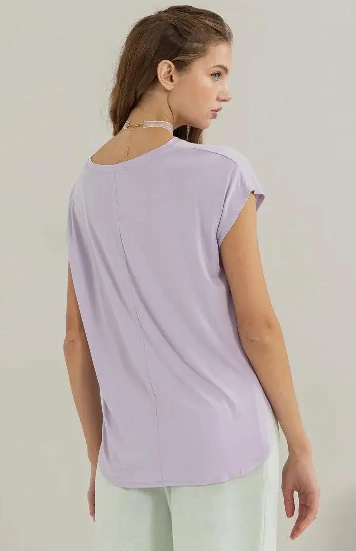 Crewneck Soft Short Sleeve Tee