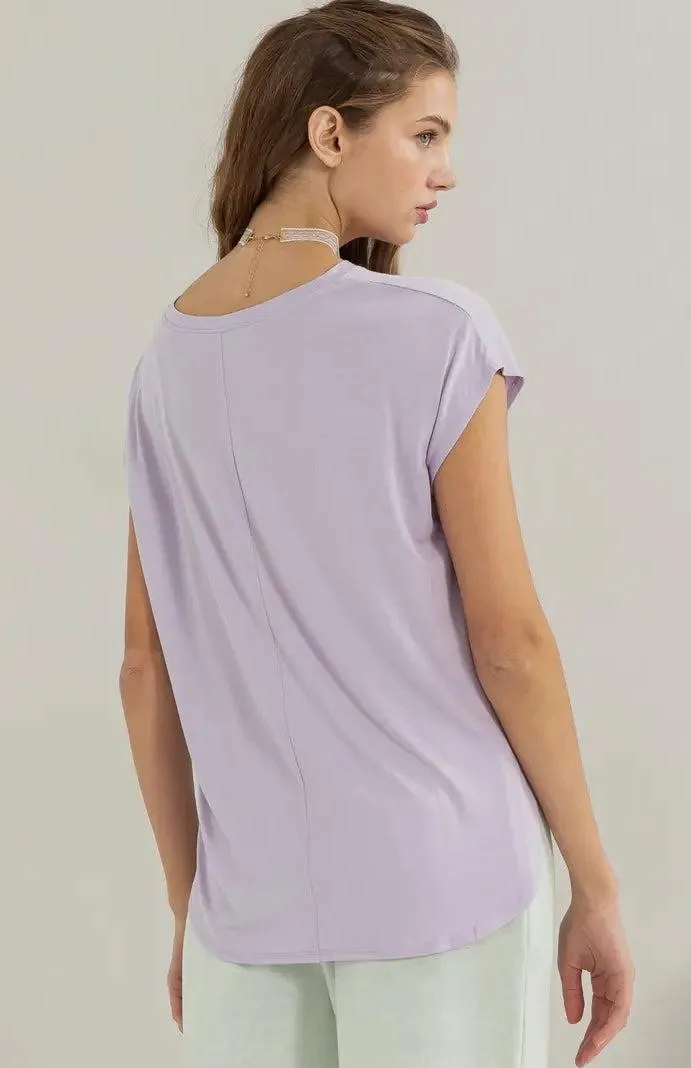 Crewneck Soft Short Sleeve Tee