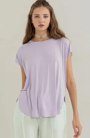 Crewneck Soft Short Sleeve Tee