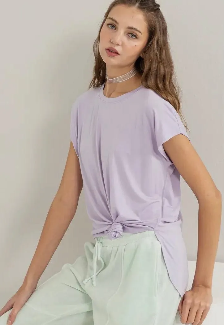 Crewneck Soft Short Sleeve Tee