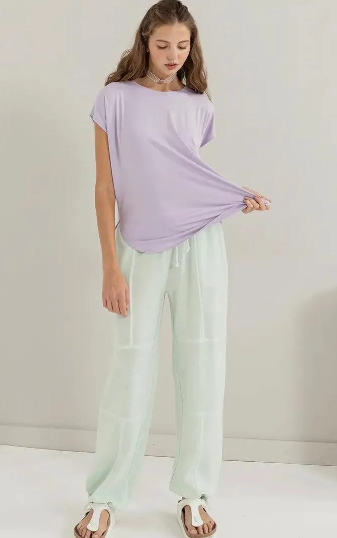 Crewneck Soft Short Sleeve Tee