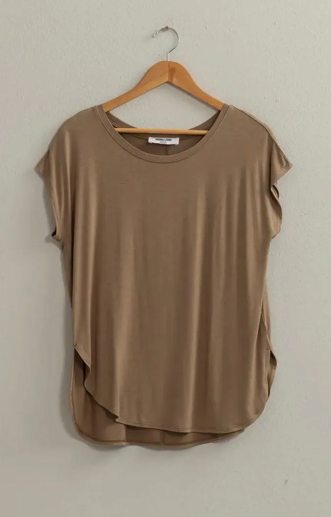 Crewneck Soft Short Sleeve Tee