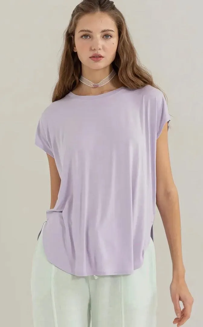 Crewneck Soft Short Sleeve Tee