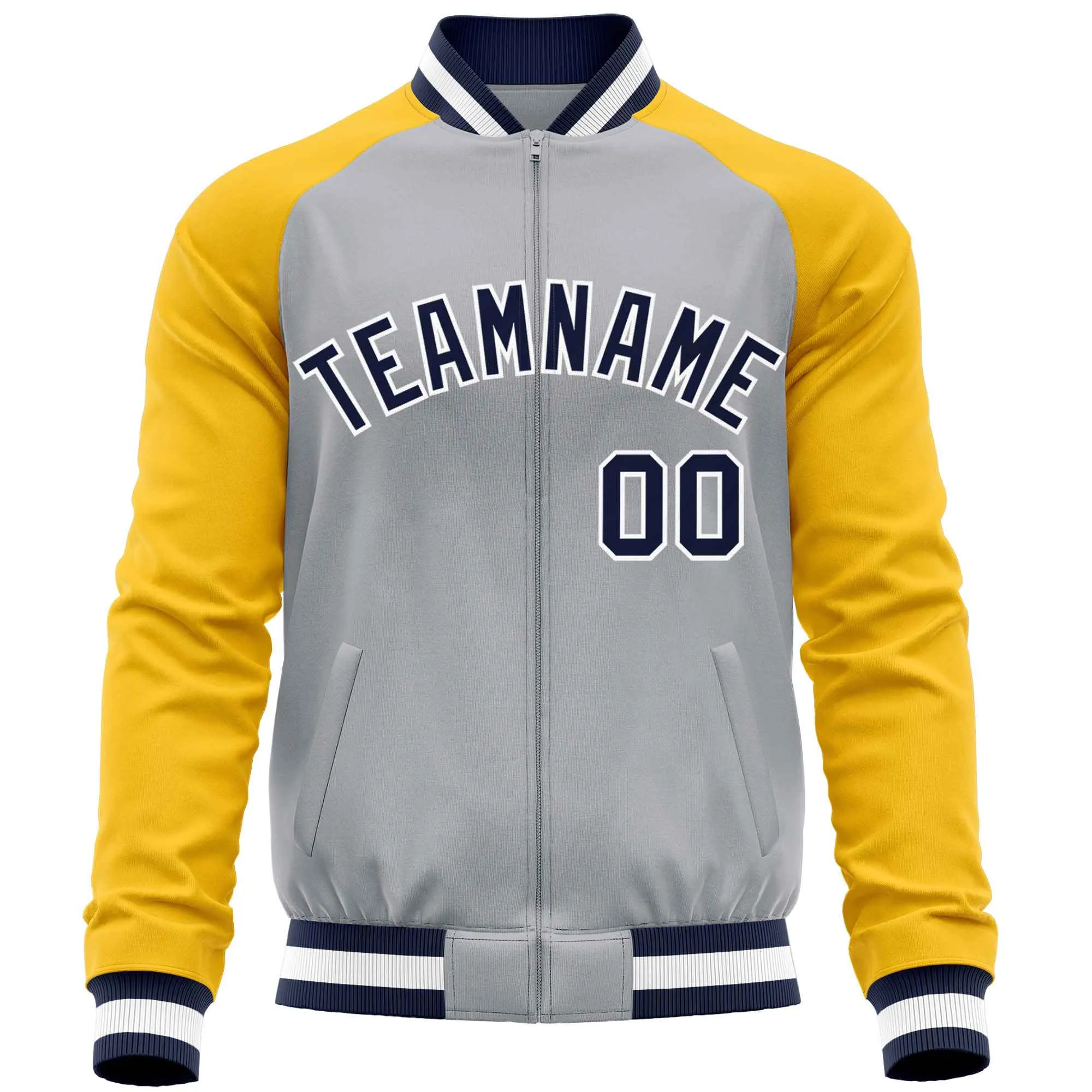 Custom Raglan Sleeves Fashion Varsity Jacket Causal Cotton Letterman Men's Baseball Bomber Jackets