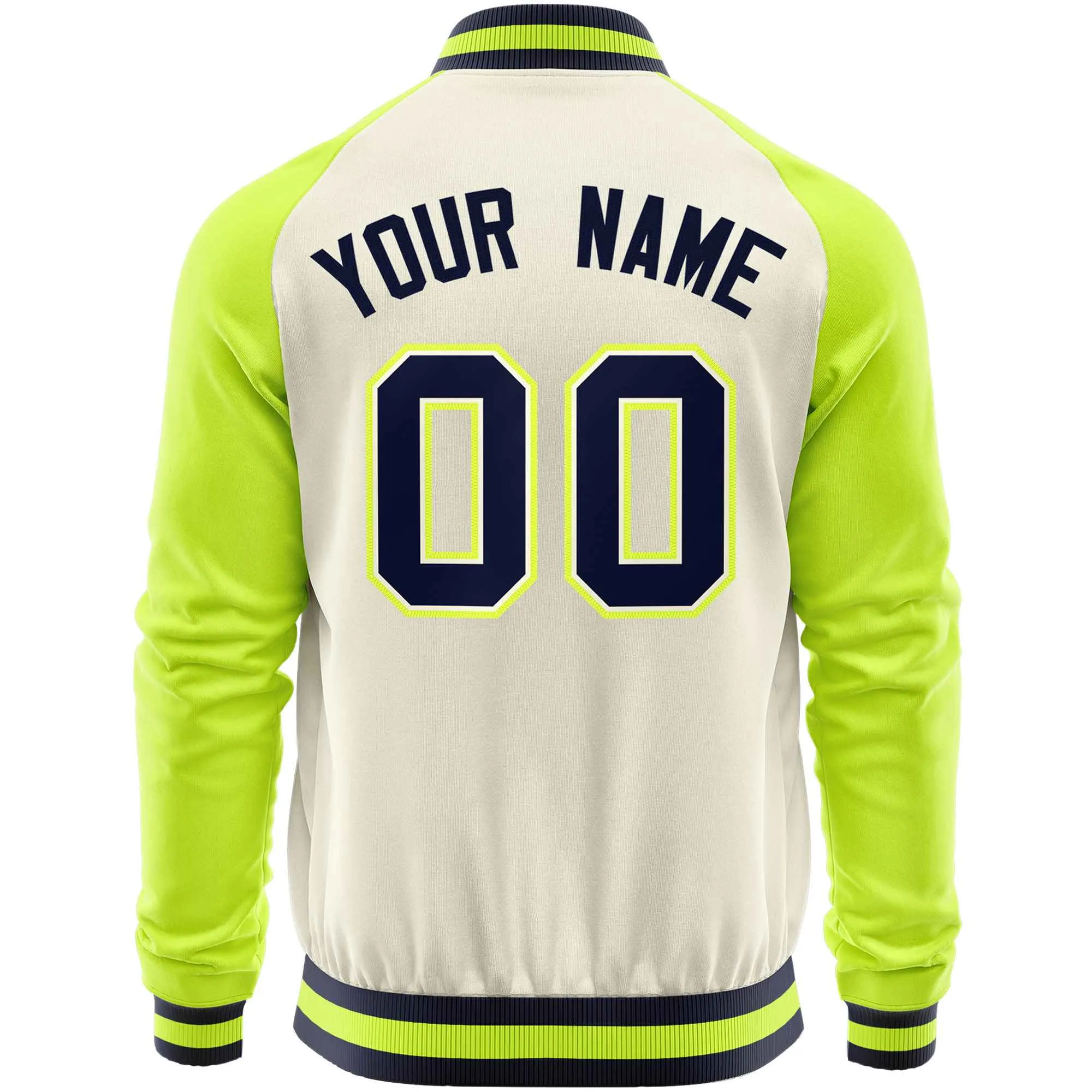 Custom Raglan Sleeves Fashion Varsity Jacket Causal Cotton Letterman Men's Baseball Bomber Jackets