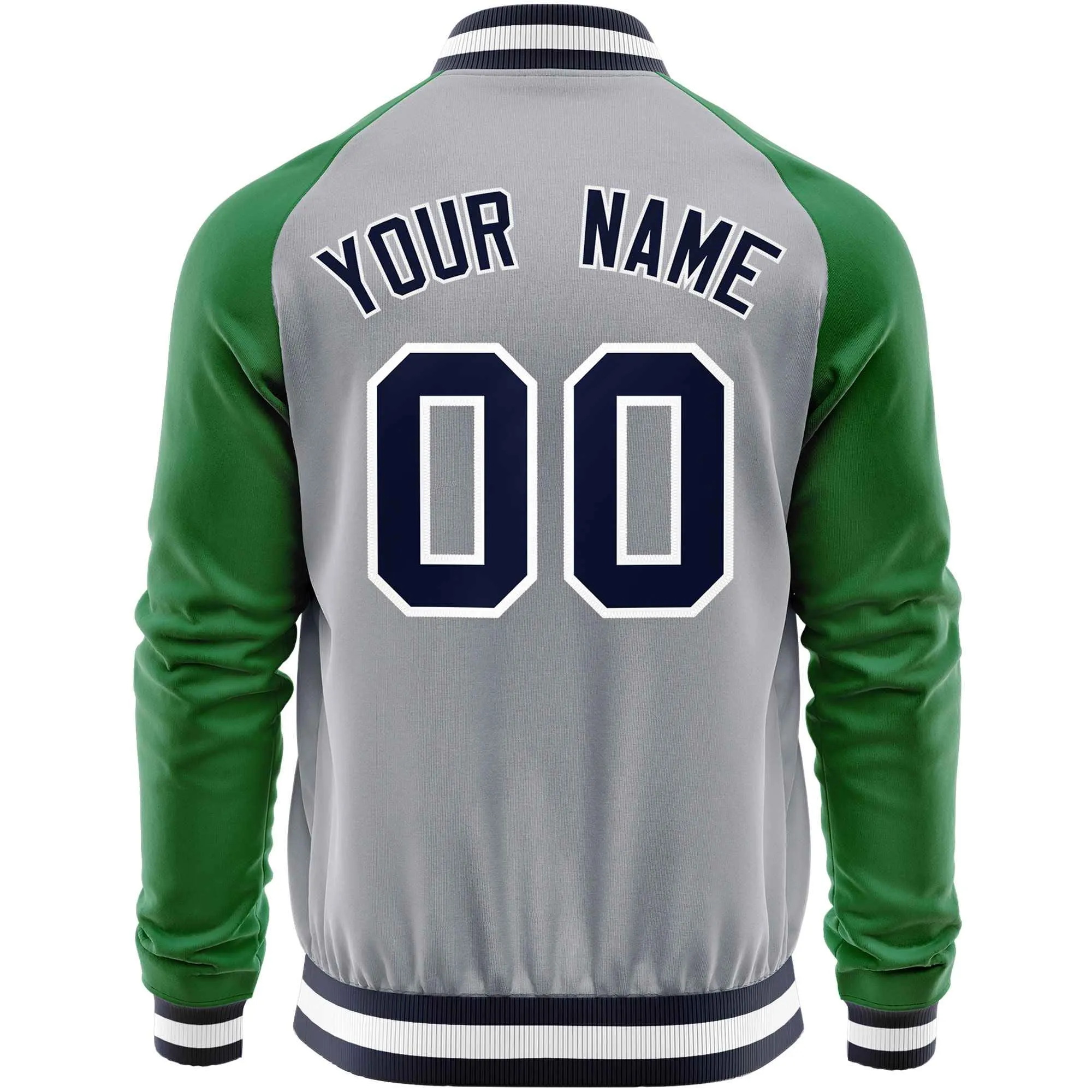 Custom Raglan Sleeves Fashion Varsity Jacket Causal Cotton Letterman Men's Baseball Bomber Jackets