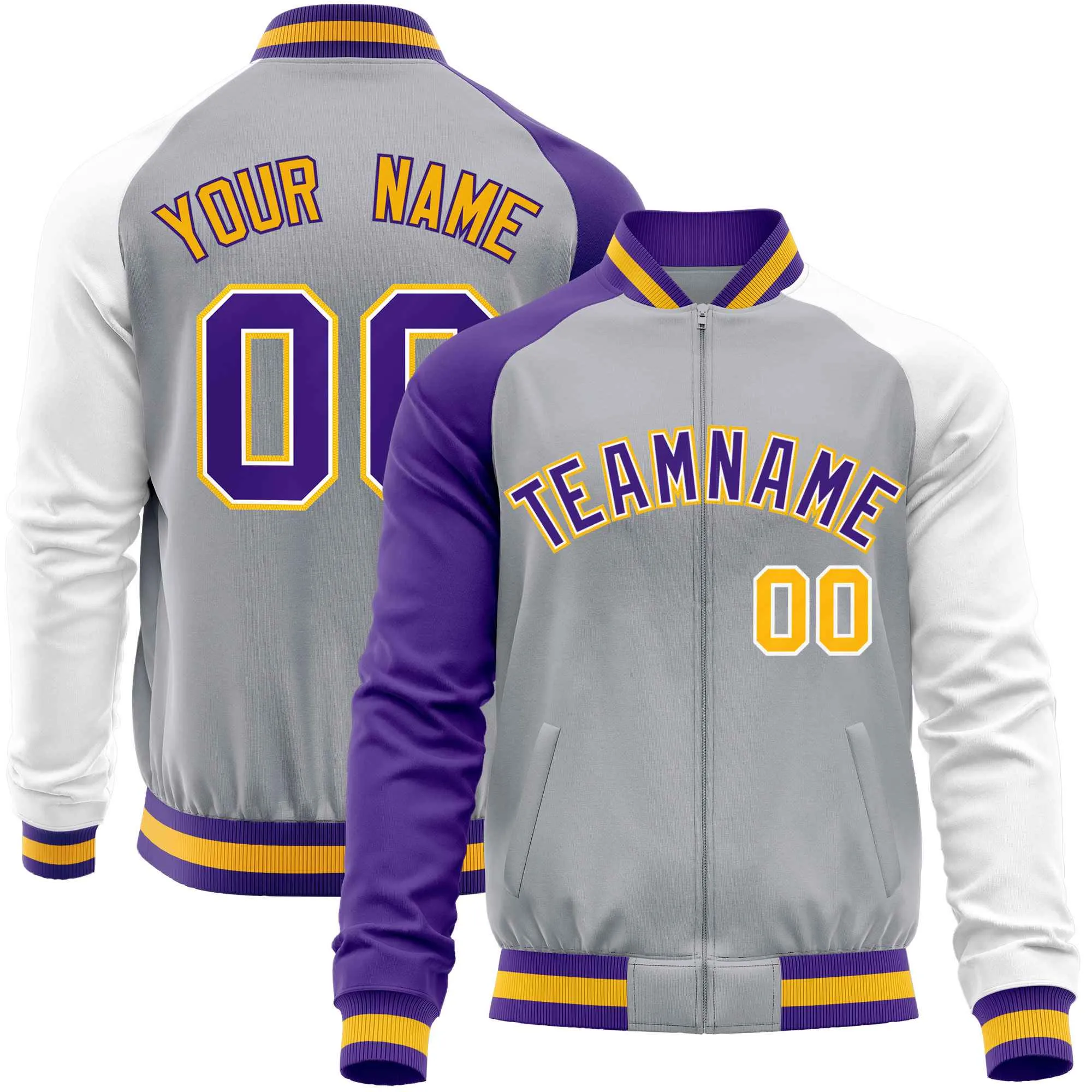 Custom Raglan Sleeves Fashion Varsity Jacket Causal Cotton Letterman Men's Baseball Bomber Jackets