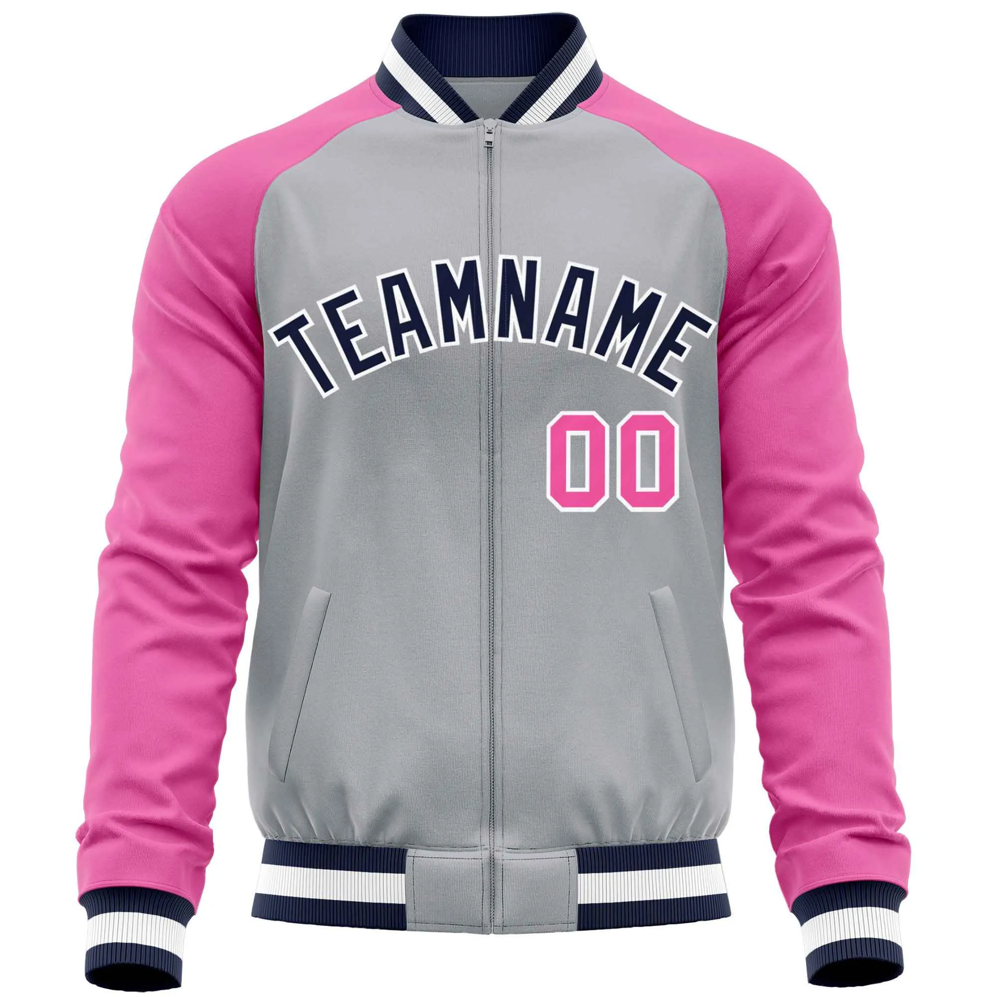 Custom Raglan Sleeves Fashion Varsity Jacket Causal Cotton Letterman Men's Baseball Bomber Jackets