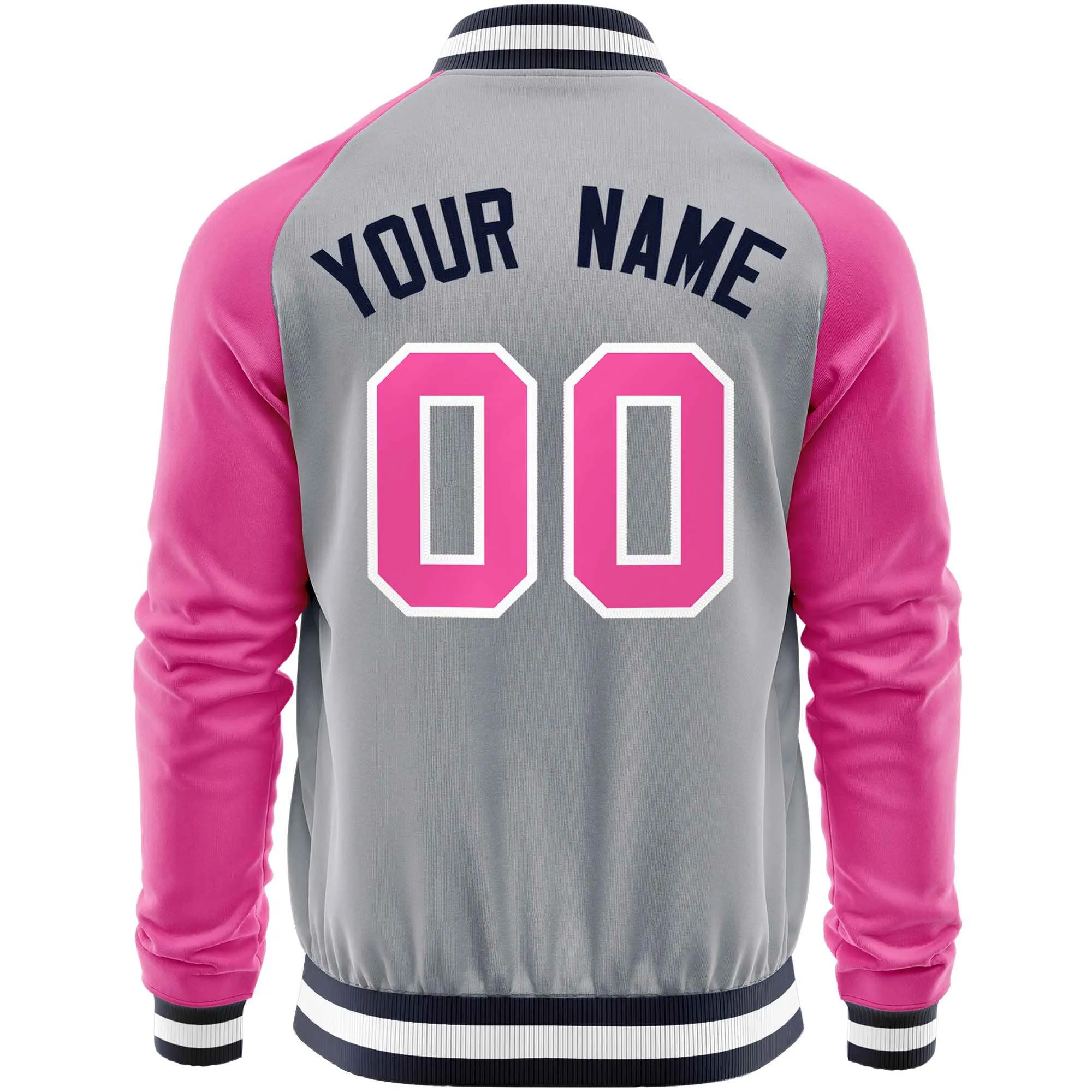 Custom Raglan Sleeves Fashion Varsity Jacket Causal Cotton Letterman Men's Baseball Bomber Jackets