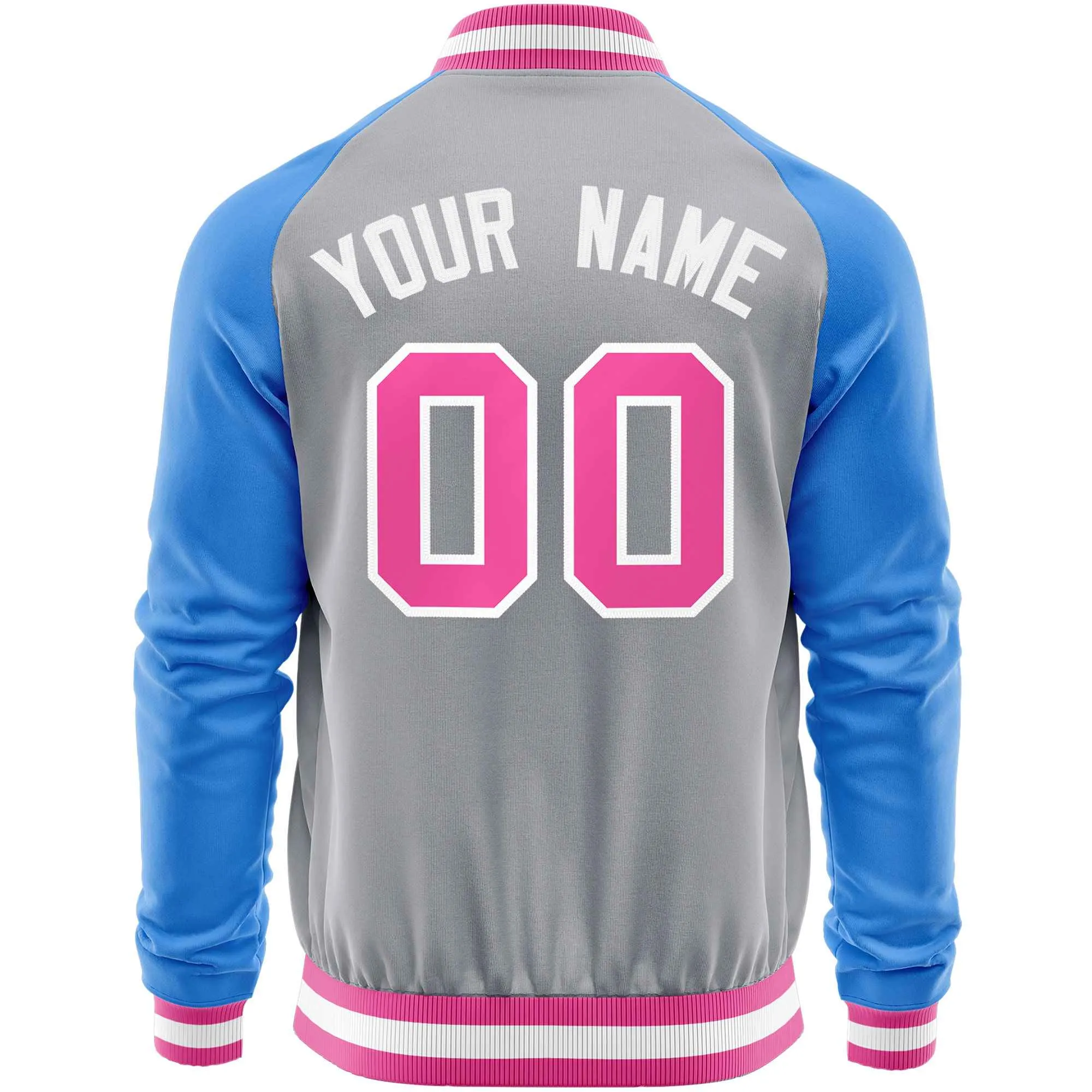 Custom Raglan Sleeves Fashion Varsity Jacket Causal Cotton Letterman Men's Baseball Bomber Jackets