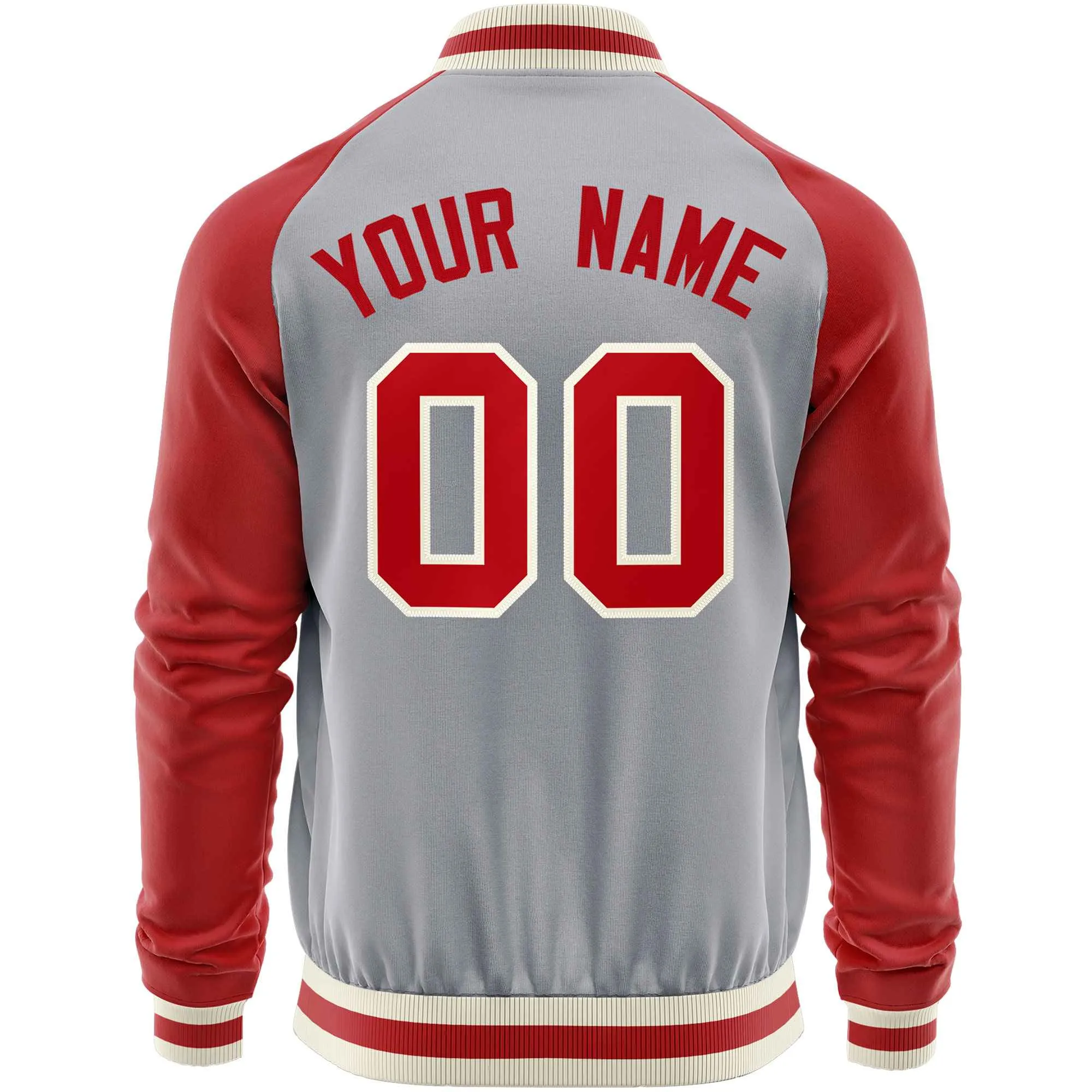 Custom Raglan Sleeves Fashion Varsity Jacket Causal Cotton Letterman Men's Baseball Bomber Jackets