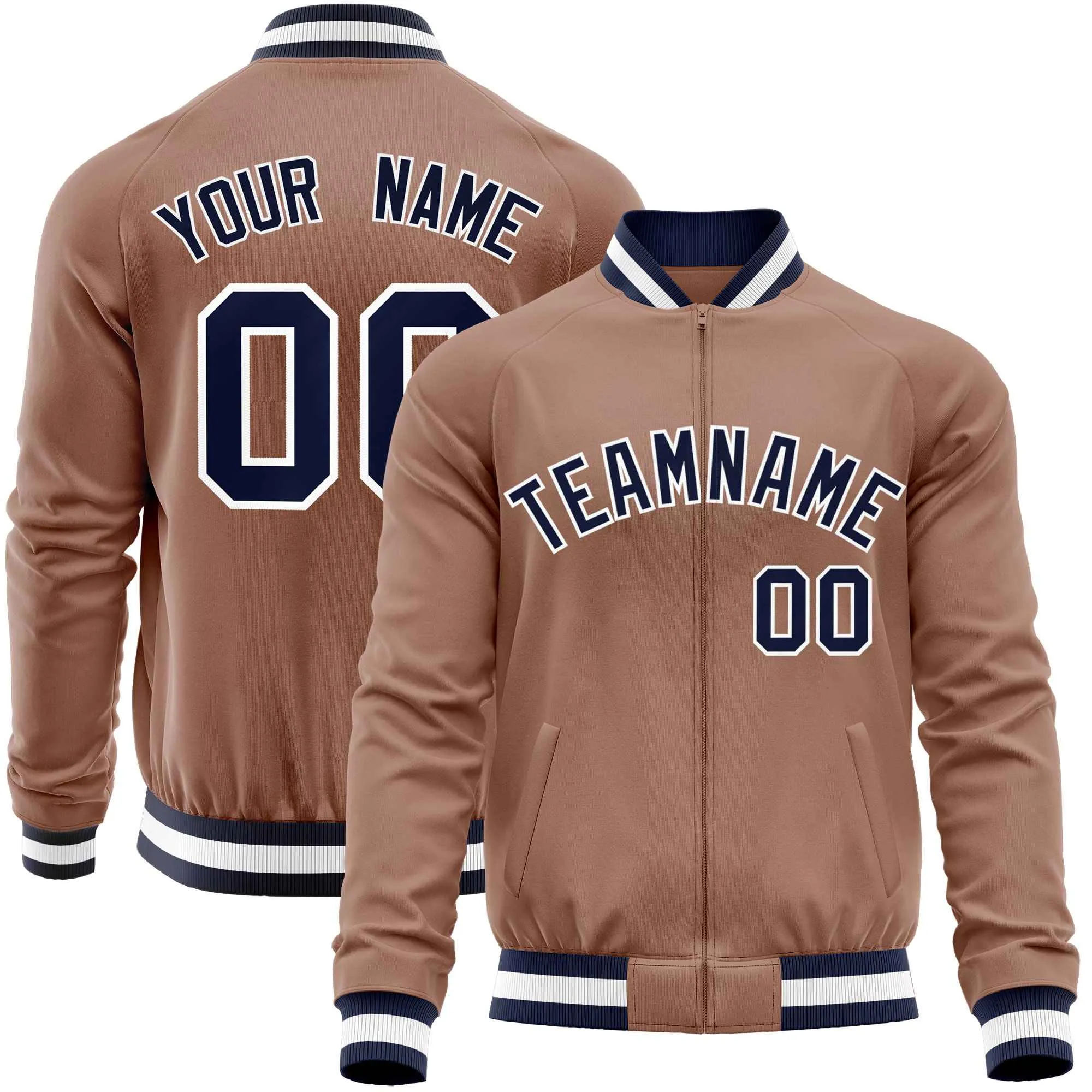 Custom Raglan Sleeves Fashion Varsity Jacket Fashion Cotton Coat Letterman Men's Baseball Bomber Jackets