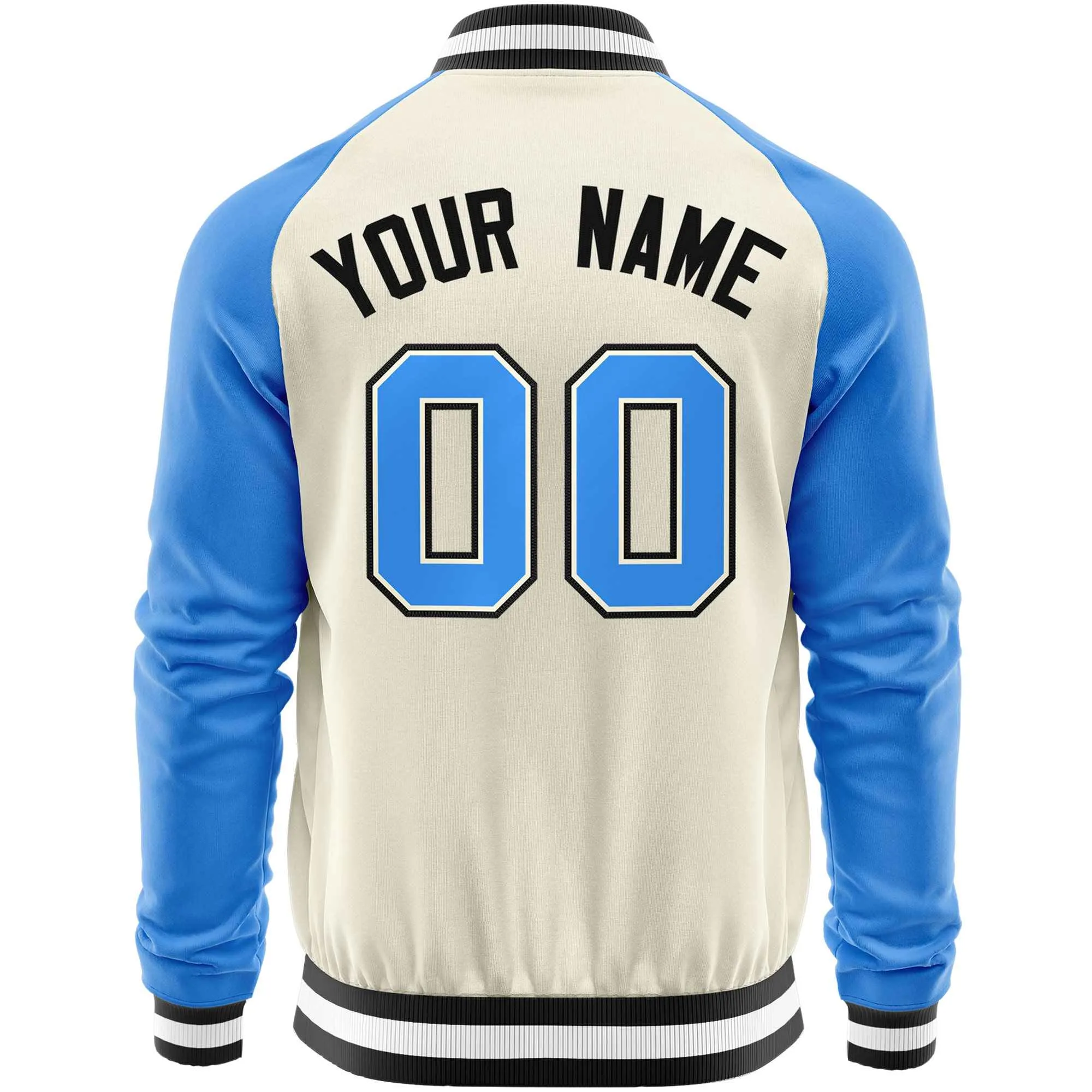 Custom Raglan Sleeves Fashion Varsity Jacket Fashion Cotton Coat Letterman Men's Baseball Bomber Jackets