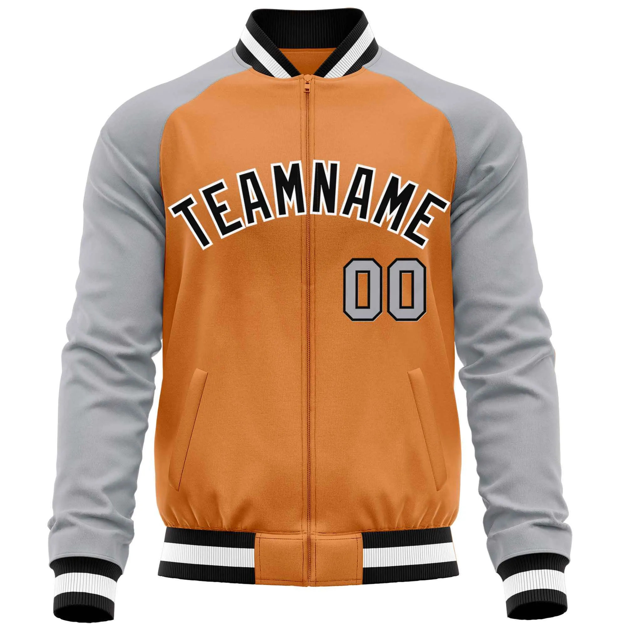 Custom Raglan Sleeves Fashion Varsity Jacket Fashion Cotton Coat Letterman Men's Baseball Bomber Jackets