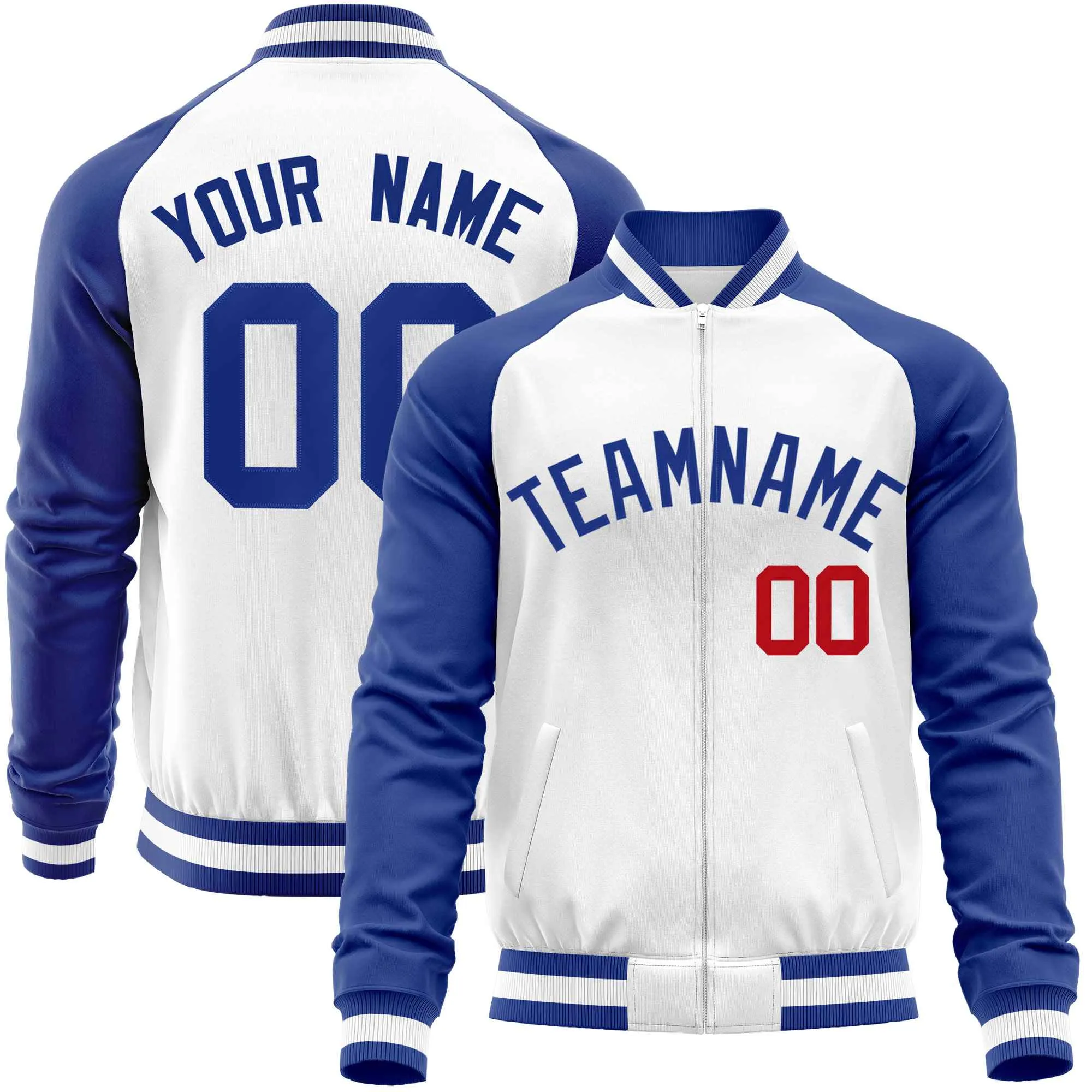Custom Raglan Sleeves Fashion Varsity Jacket Fashion Cotton Coat Letterman Men's Baseball Bomber Jackets