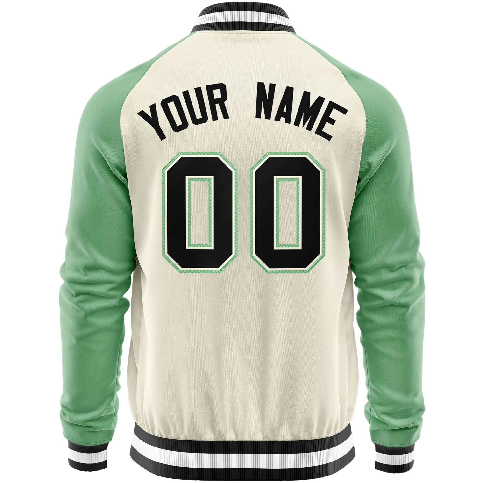 Custom Raglan Sleeves Fashion Varsity Jacket Fashion Cotton Coat Letterman Men's Baseball Bomber Jackets
