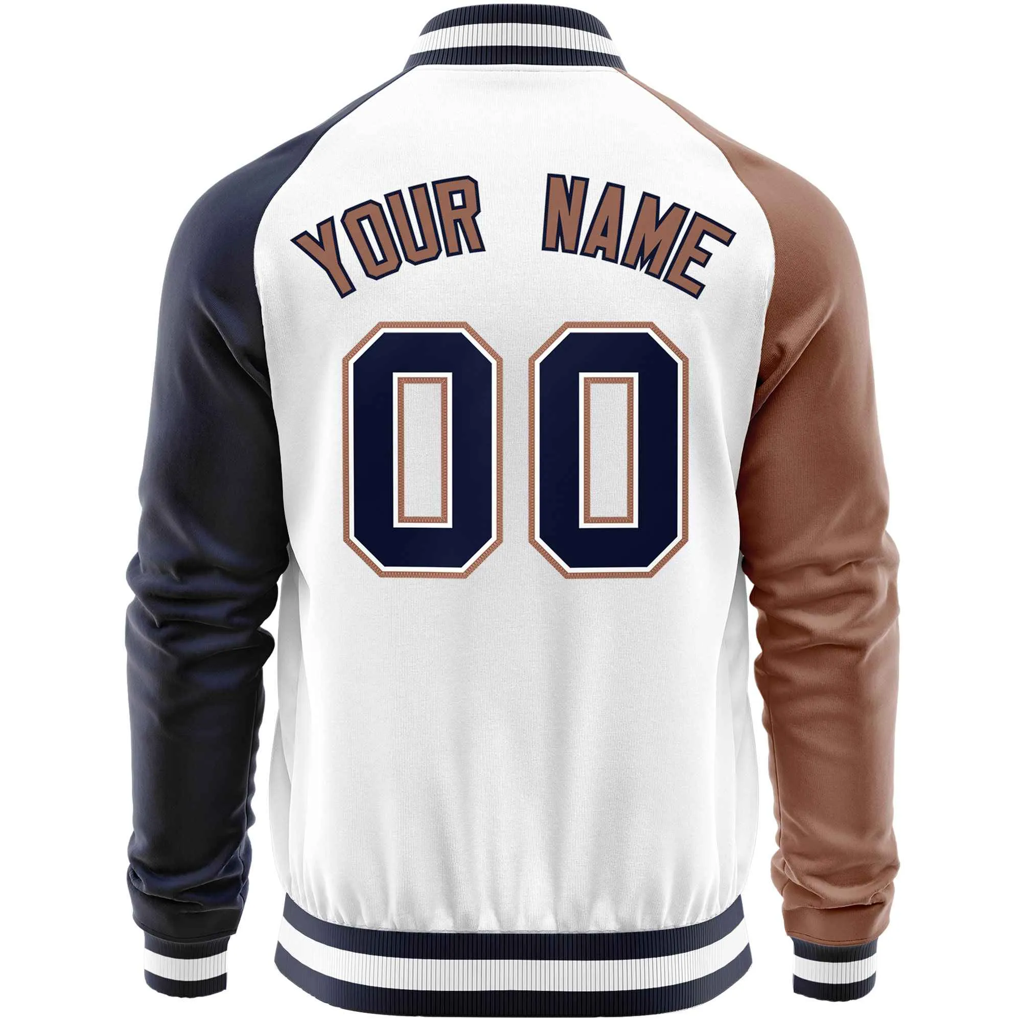 Custom Raglan Sleeves Fashion Varsity Jacket Fashion Cotton Coat Letterman Men's Baseball Bomber Jackets