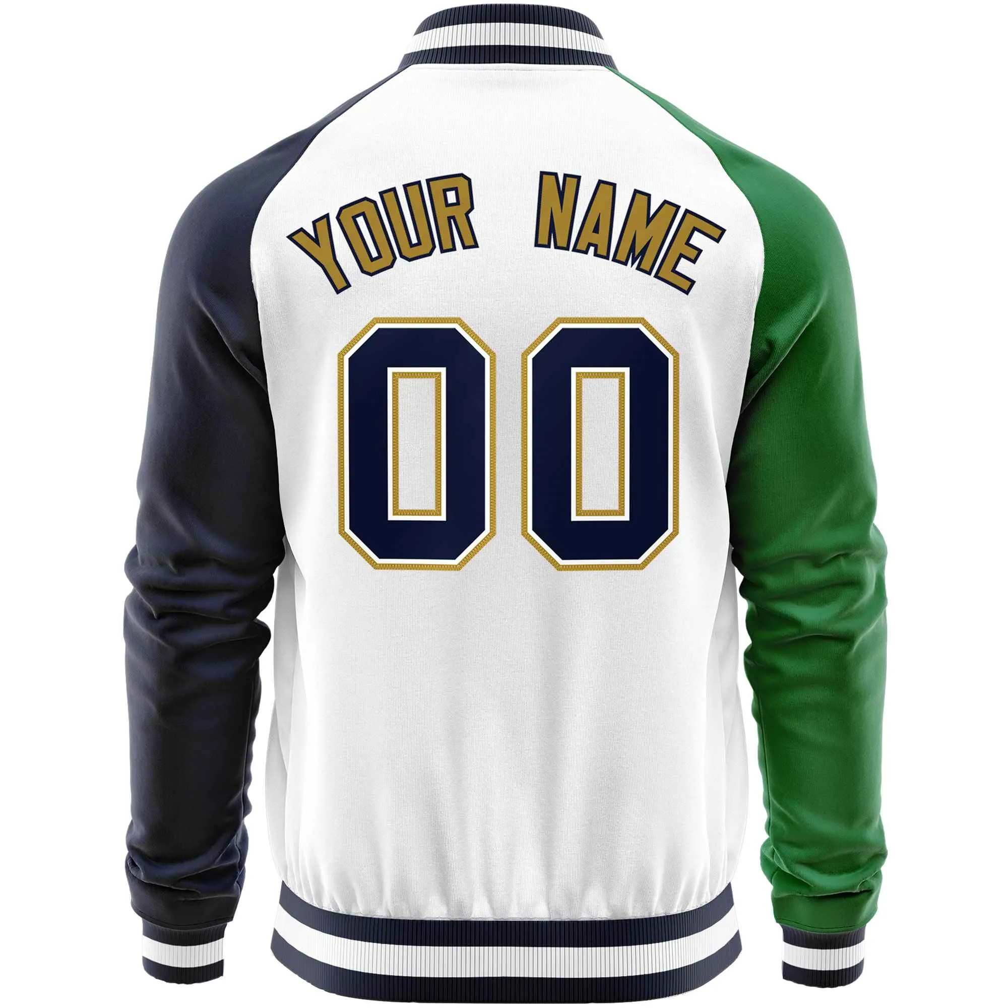 Custom Raglan Sleeves Fashion Varsity Jacket Fashion Cotton Coat Letterman Men's Baseball Bomber Jackets