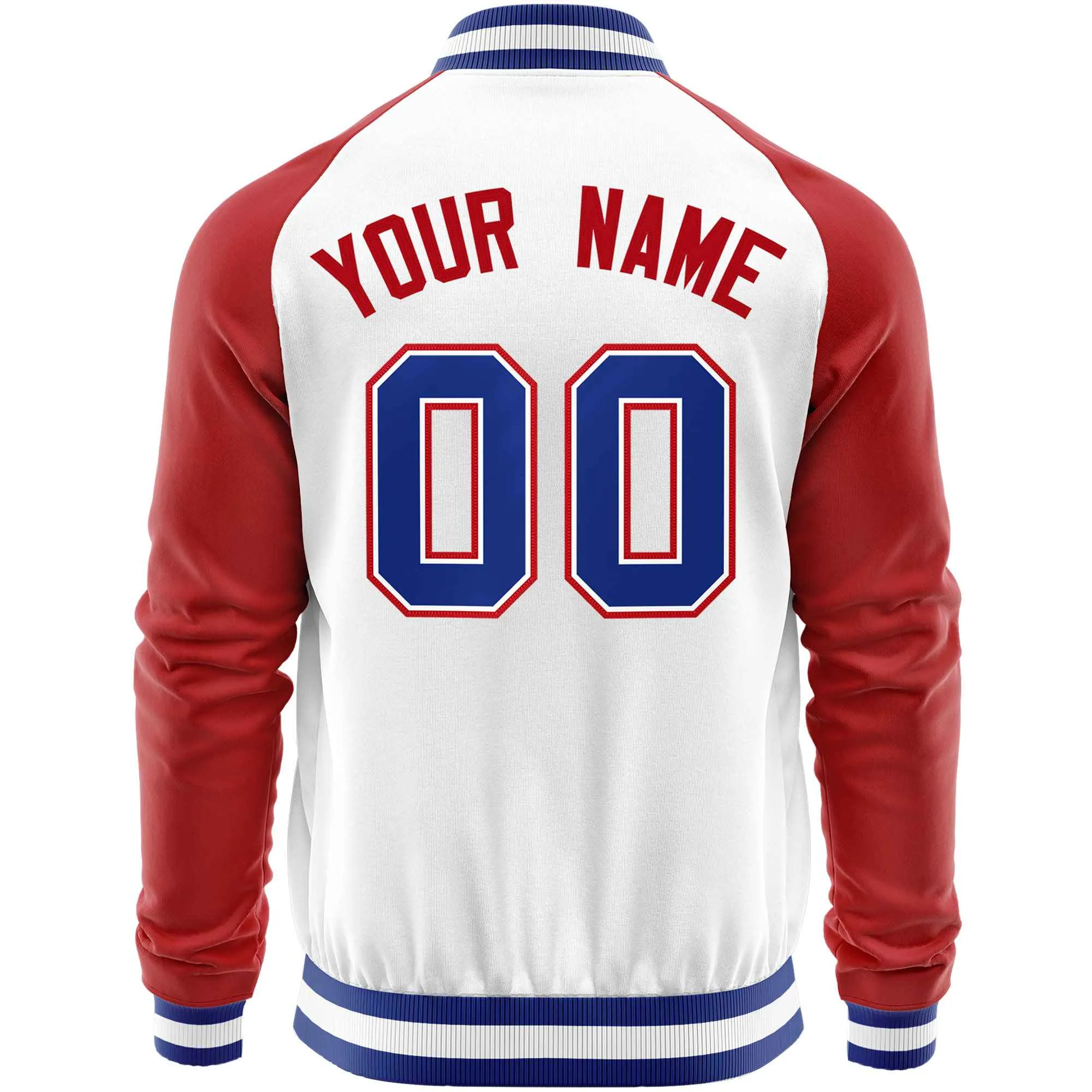 Custom Raglan Sleeves Men's Fashion Varsity Jacket Causal Cotton Letterman Baseball Bomber Jackets