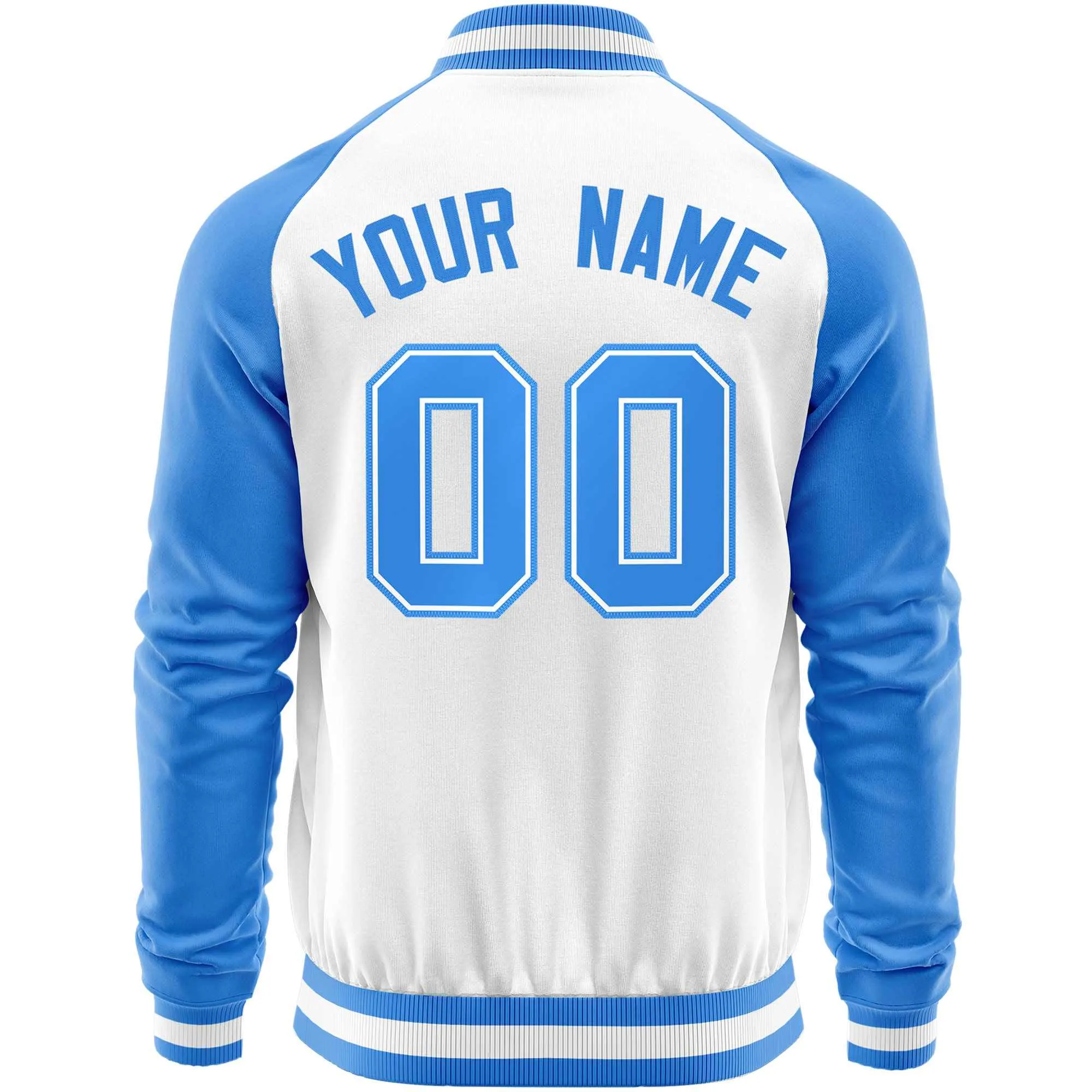 Custom Raglan Sleeves Men's Fashion Varsity Jacket Causal Cotton Letterman Baseball Bomber Jackets