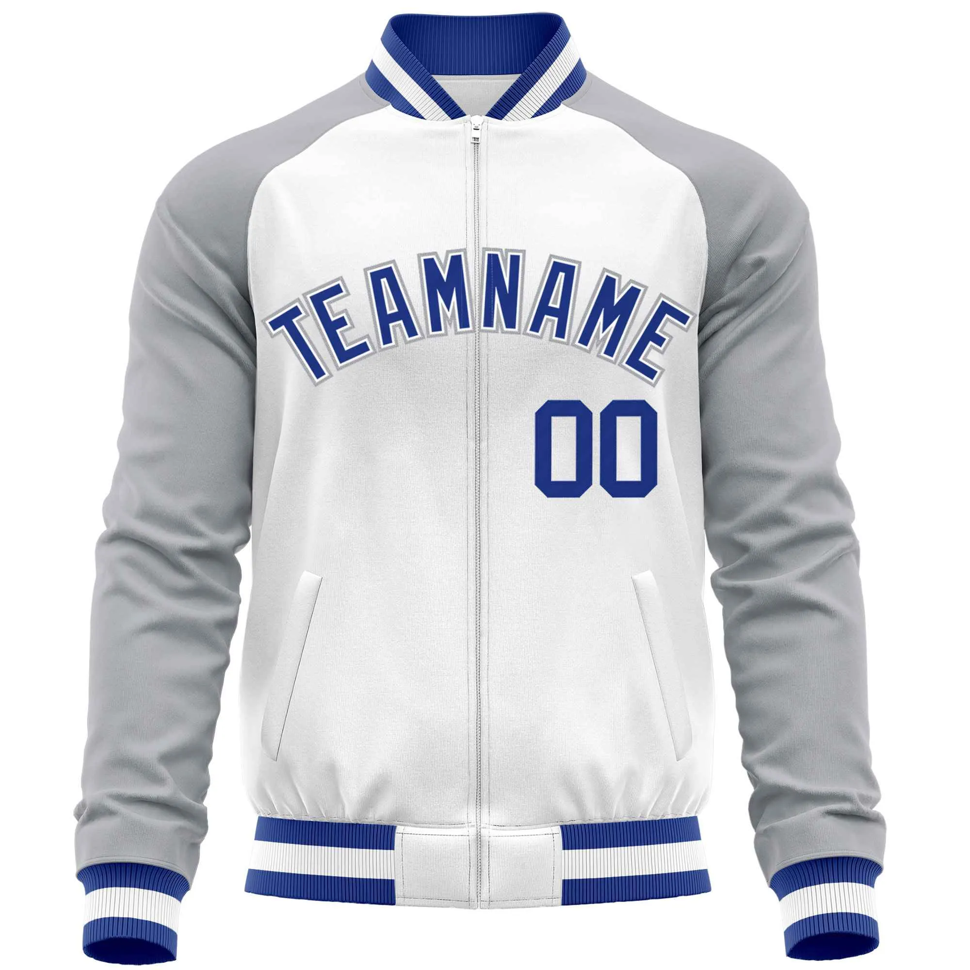 Custom Raglan Sleeves Men's Fashion Varsity Jacket Causal Cotton Letterman Baseball Bomber Jackets